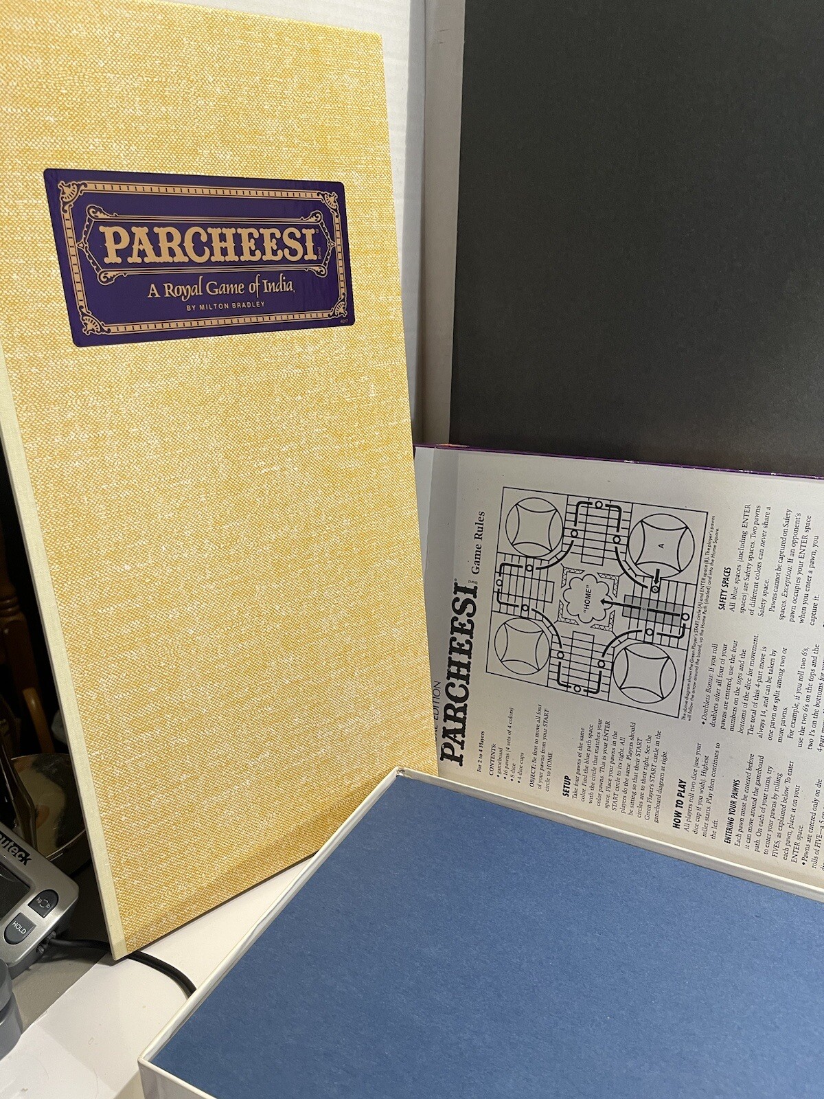 Milton Bradley Parcheesi Board Game 2-4 Players (4037)