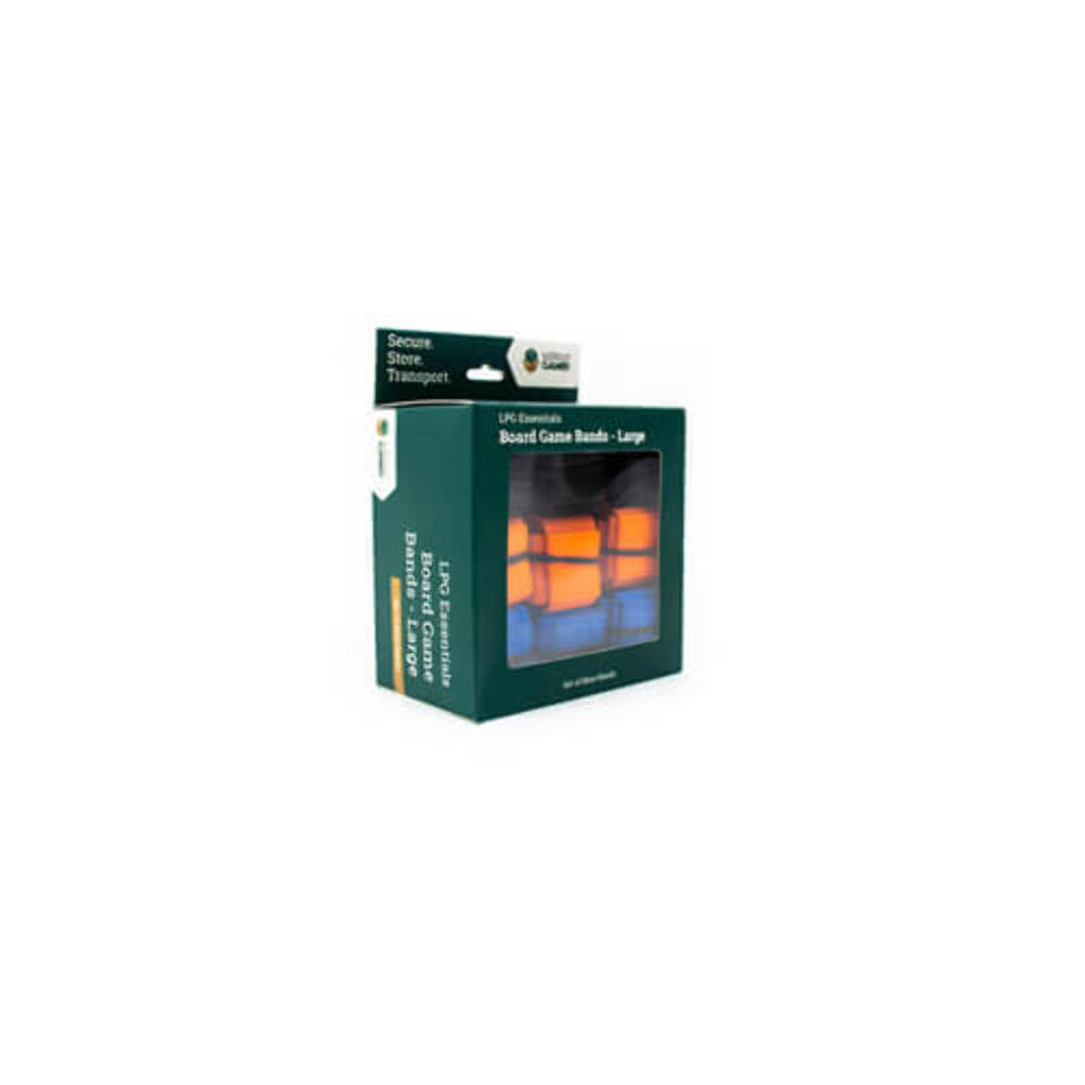 LPG Essentials Elastic Board Game Bands for Secured and Protected Games & Pieces