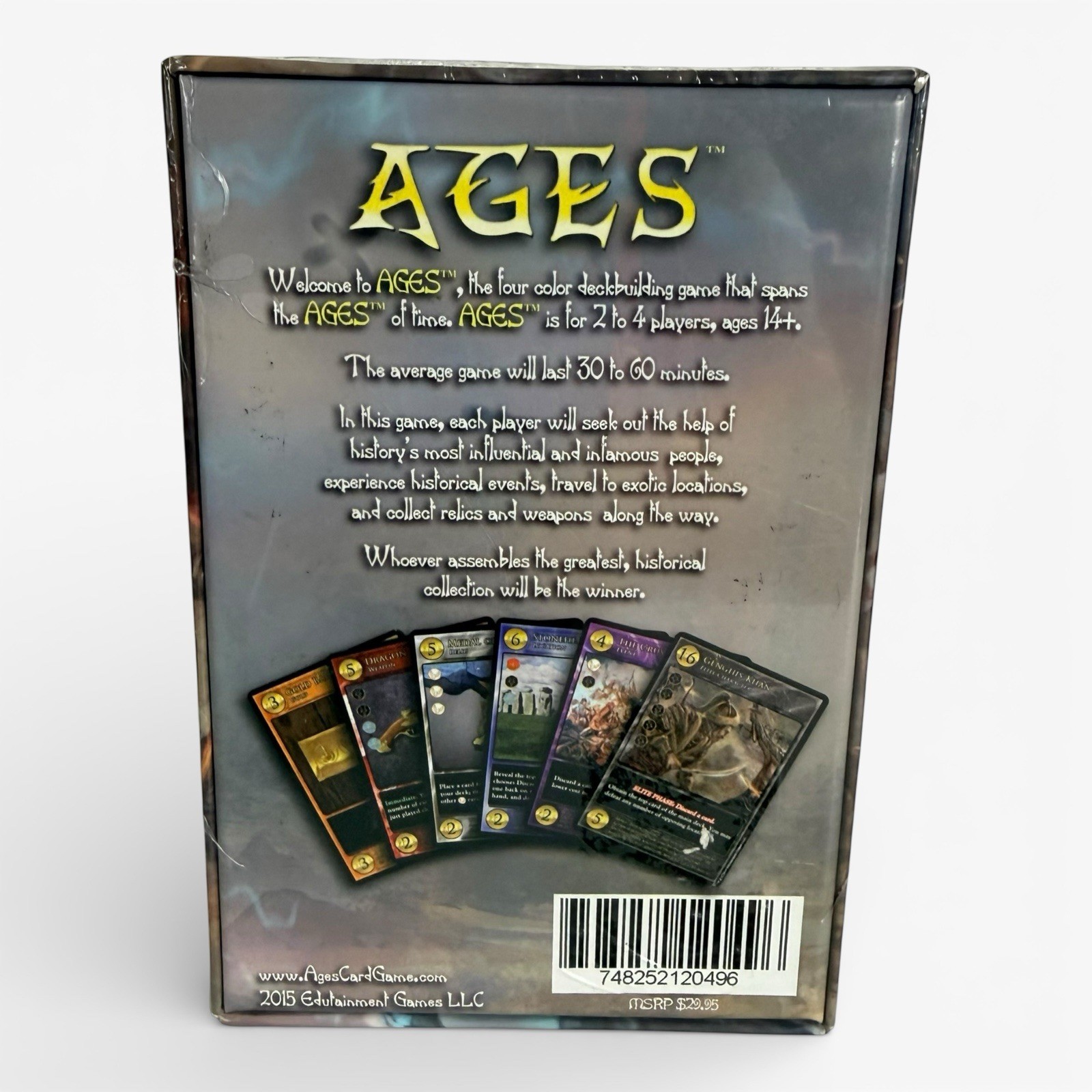 AGES Deck-Building Card Game Complete Set 2–4 Players Alderac AEG 2015