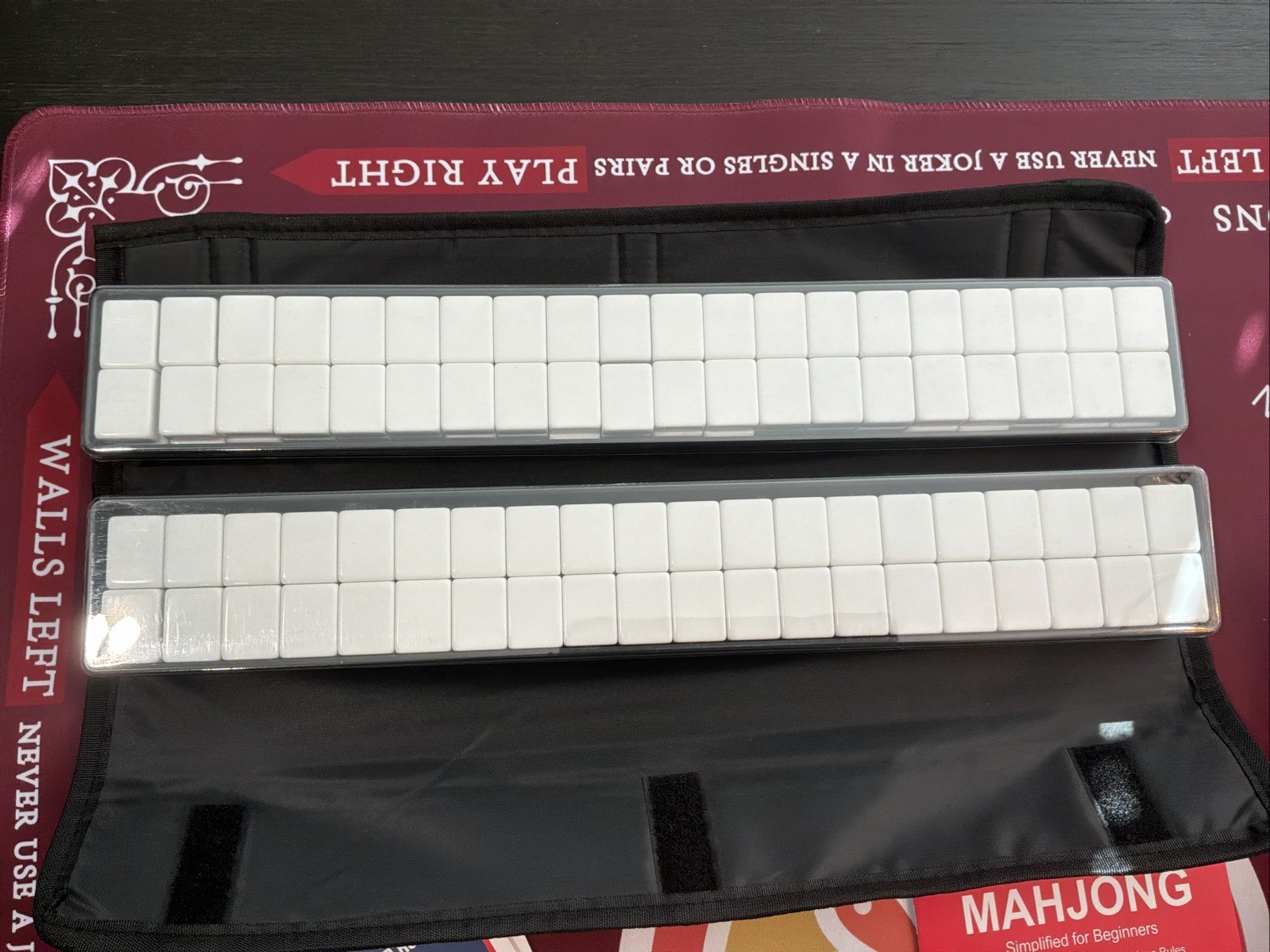 Complete American Mahjong Set, With Bag , Large Matt And 2025 Cards