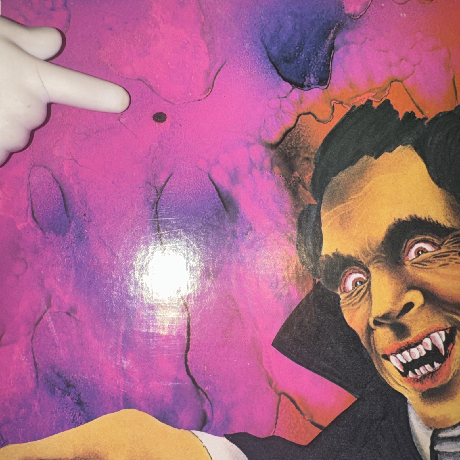 1978 Waddingtons House of Games Dracula Board Game Complete w/Instructions, Mask