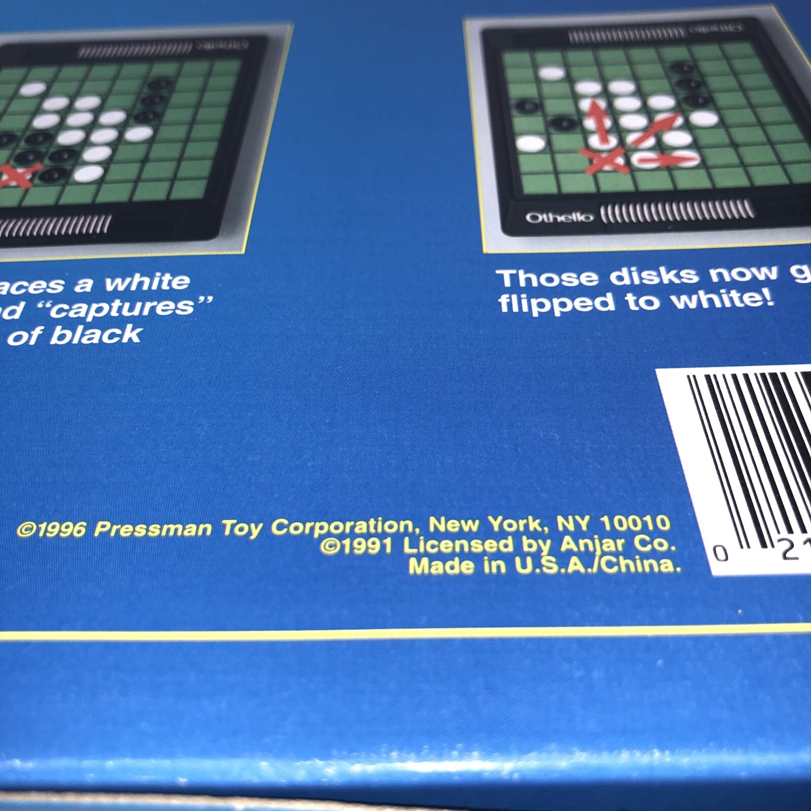 Othello Board Game – A Minute to Learn…a Lifetime to Master! by Pressman Games