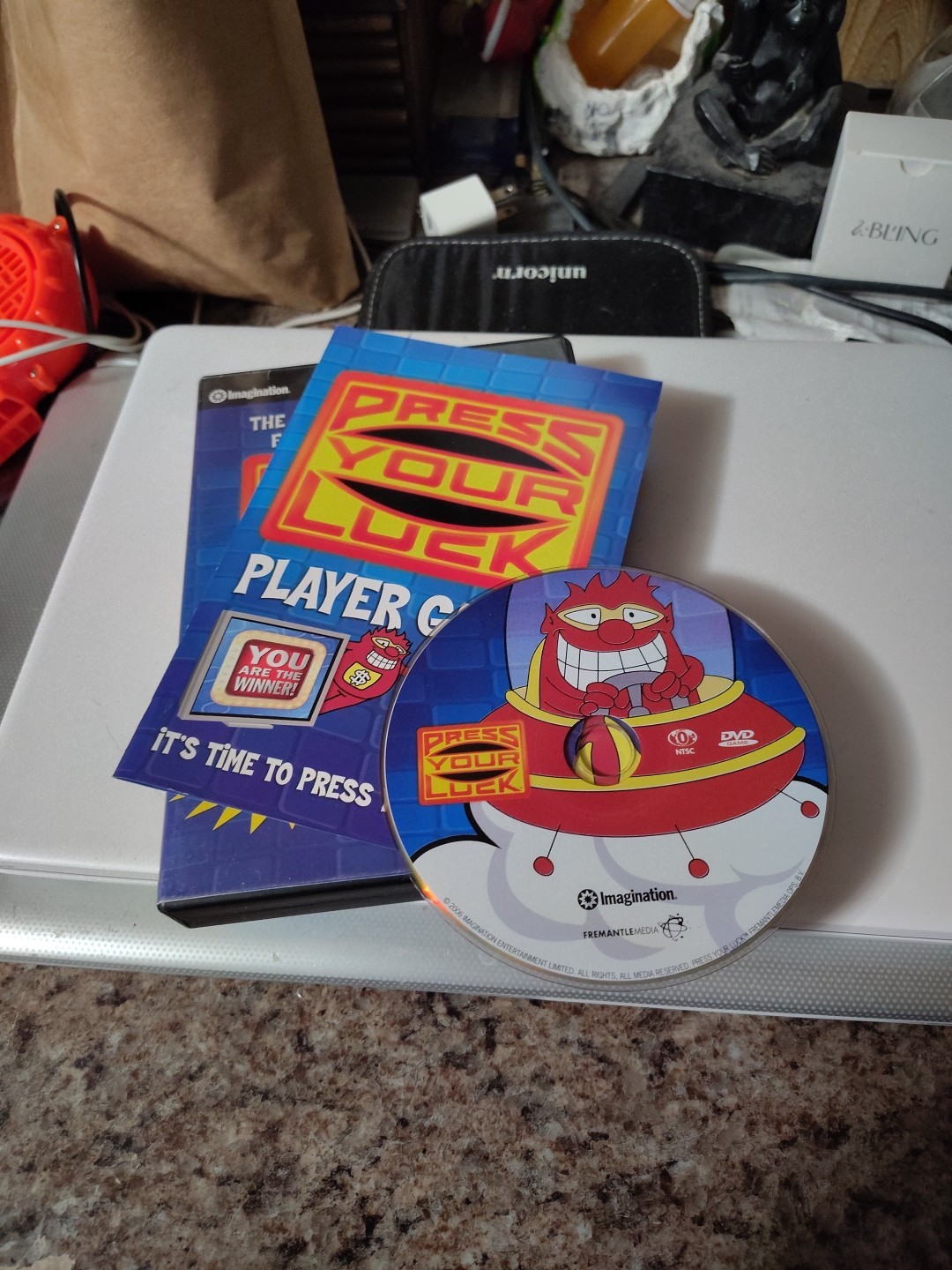 Press Your Luck The Interactive DVD Game by Imagination No Whammies! Ships Free
