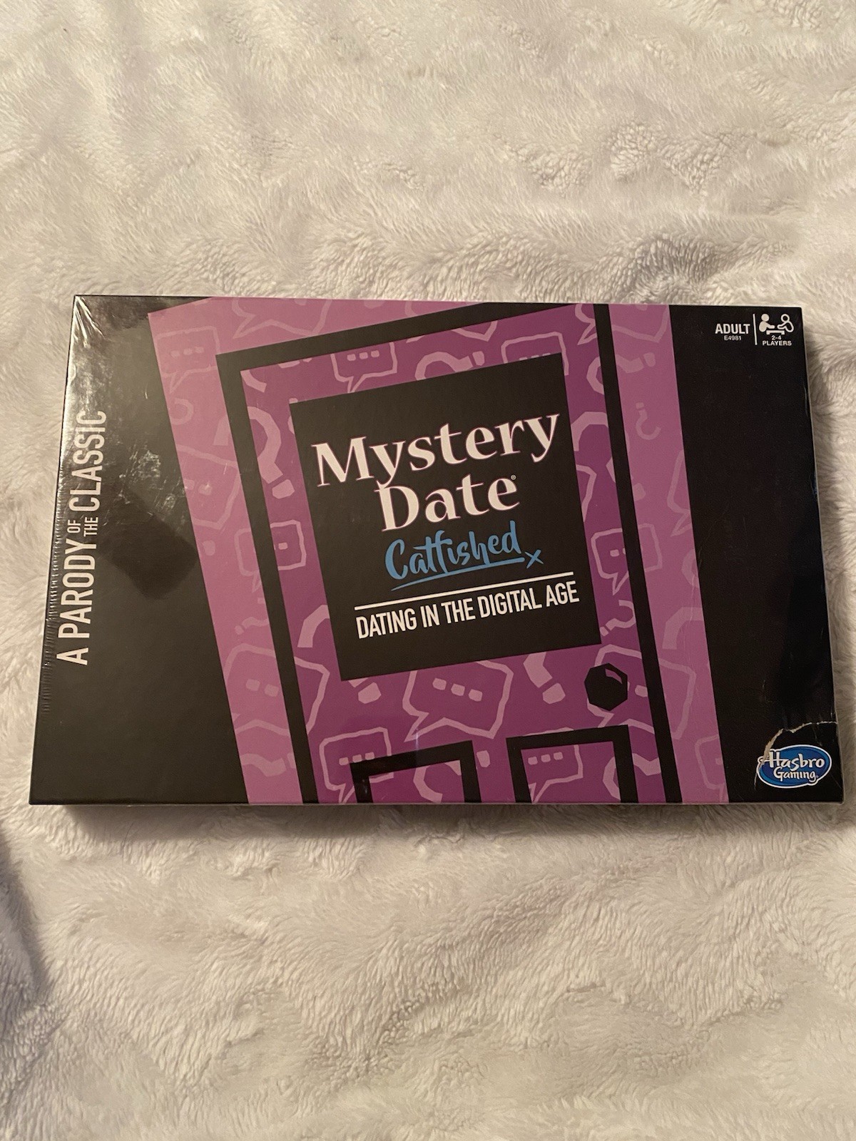Mystery Date Catfished Game Dating in the Digital Age Adult Hasbro Gaming New