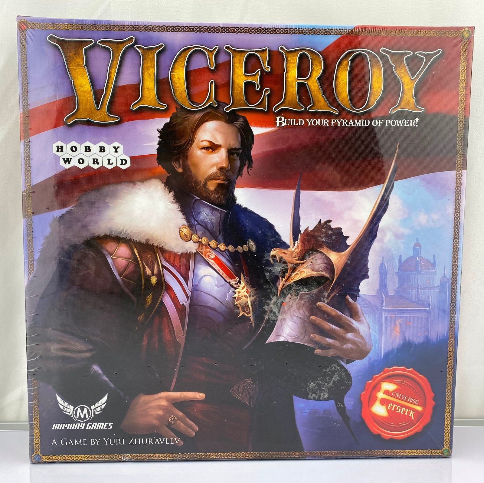 VICEROY Game board by Mayday Games. New and factory sealed.