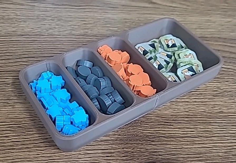 After Us Organizer Trays – Board Game Upgrade – 3d Printed – ANY COLOR