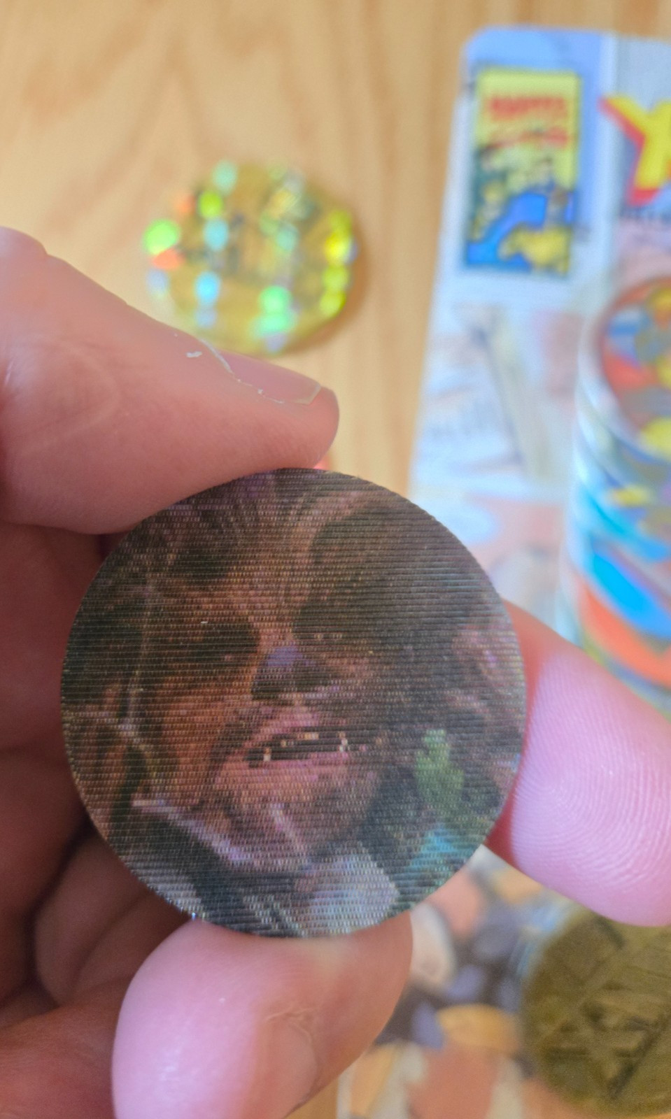 Vintage 1994 Slamco Marvel X-Men Pogs, Slammer, NIP, Plus Star Wars Pogs
