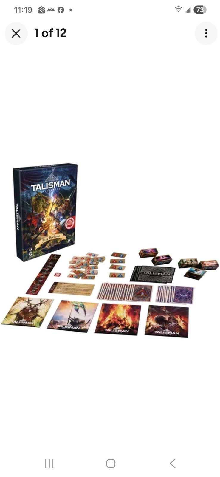 Talisman Alliances: Fate Beckons Board Game Expansion Pack 5th Edition Read