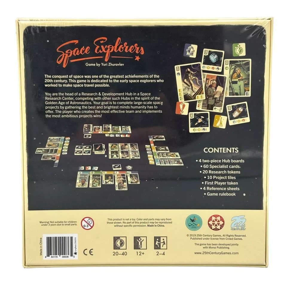 Space Explorers by 25th Century Games – SEALED