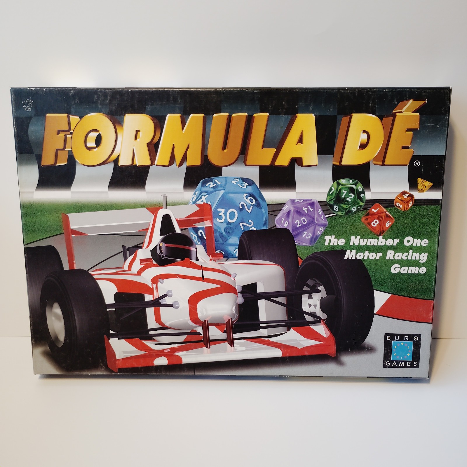 Euro Games Formula DE Motor Car Racing Strategy Board Game Complete