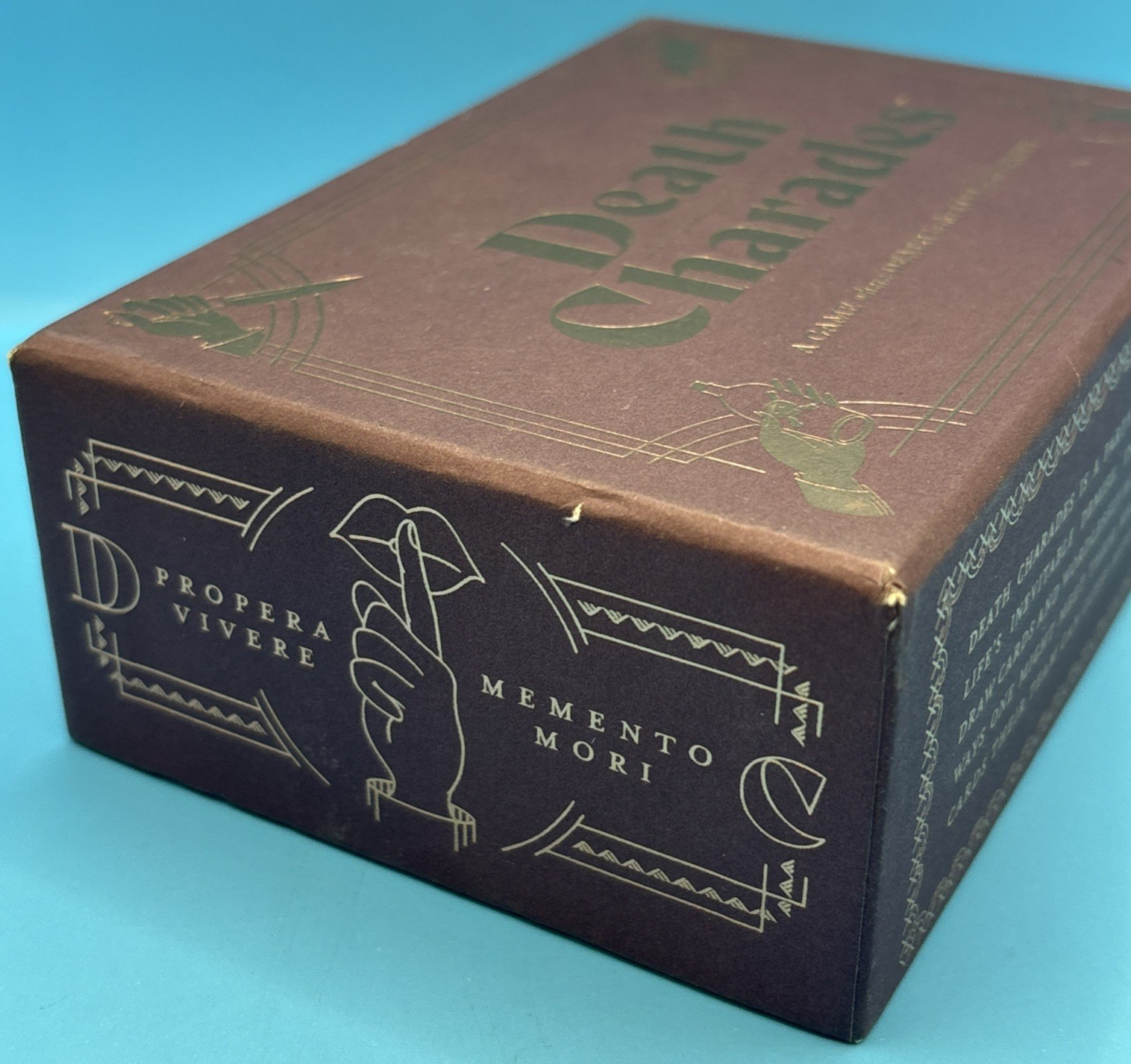 Death Charades Party Card Game – Open Box, Complete, Played Once