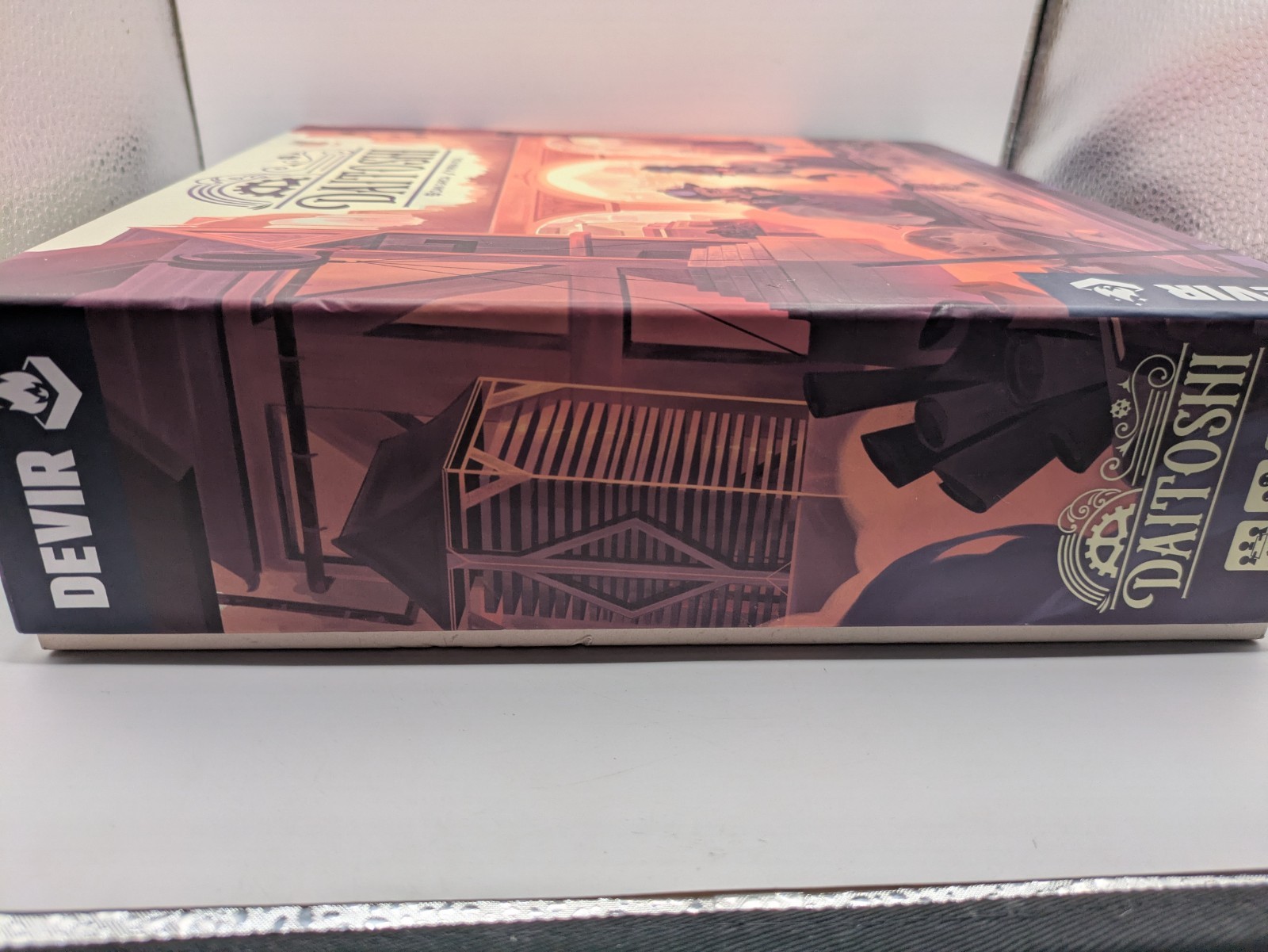 Devir Daitoshi Steam Board Game! Ages 14+ with 3D Printed Insert! NEW OPEN BOX