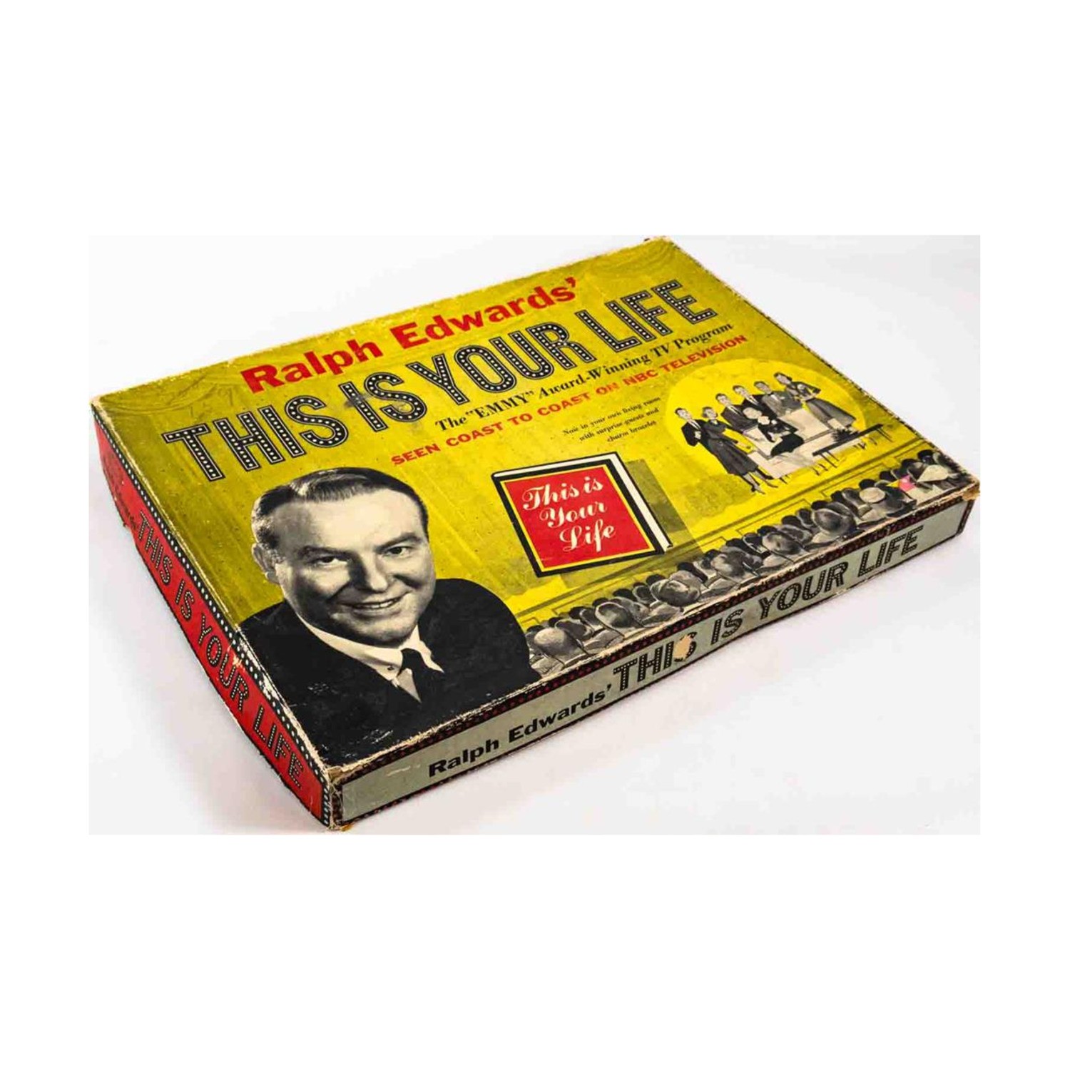 Lowell Toys Boardgame This is Your Life Box Fair+