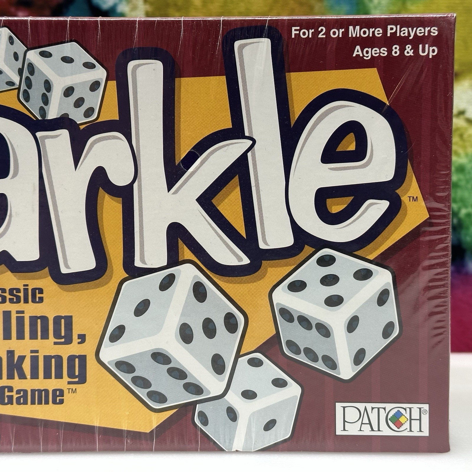 FARKLE Classic Dice Rolling Risk Taking Game Patch Products Ages 8+ Sealed NEW!