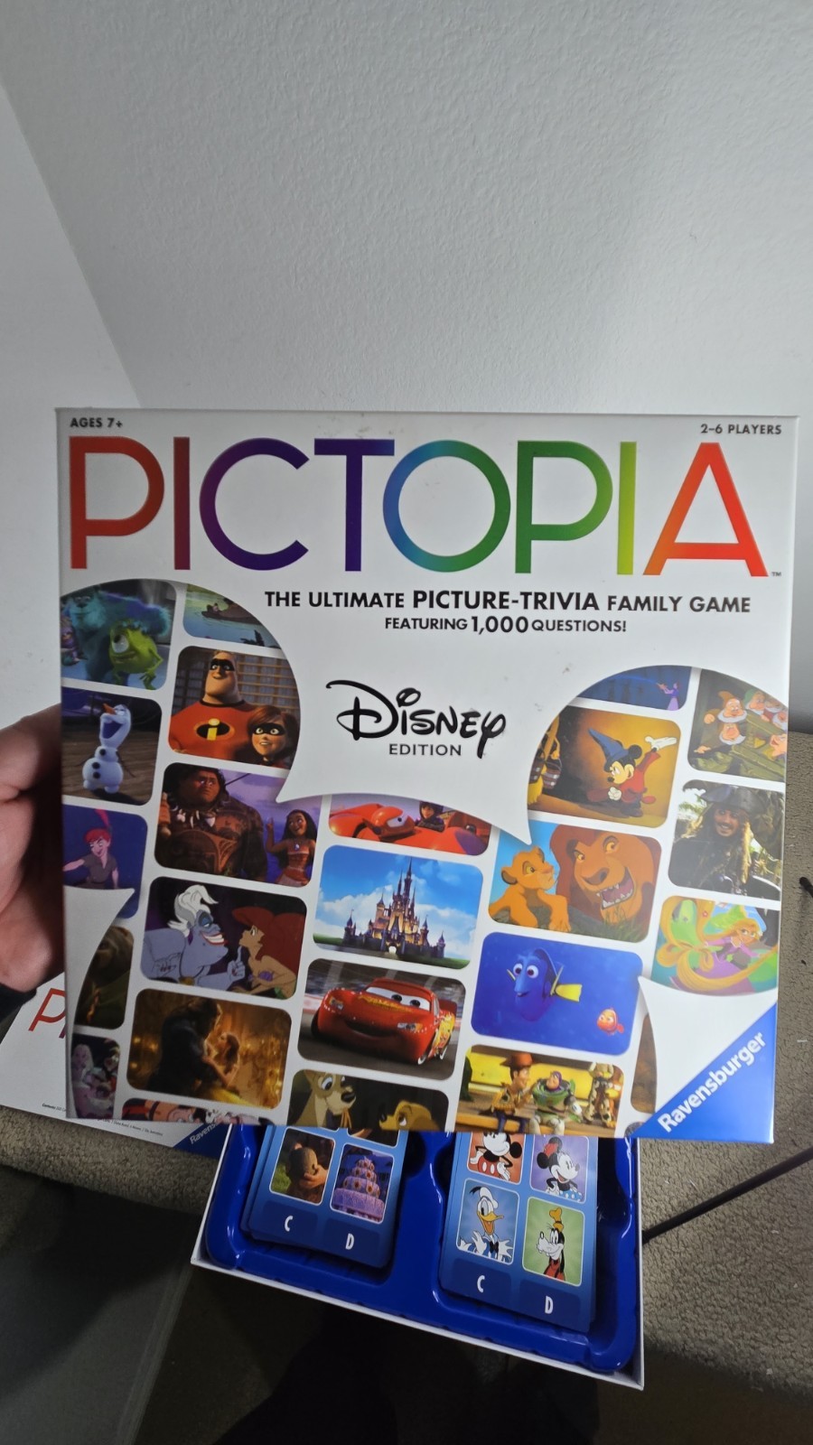 Ravensberger Pictopia Disney Edition The Ultimate Picture Trivia Family Game