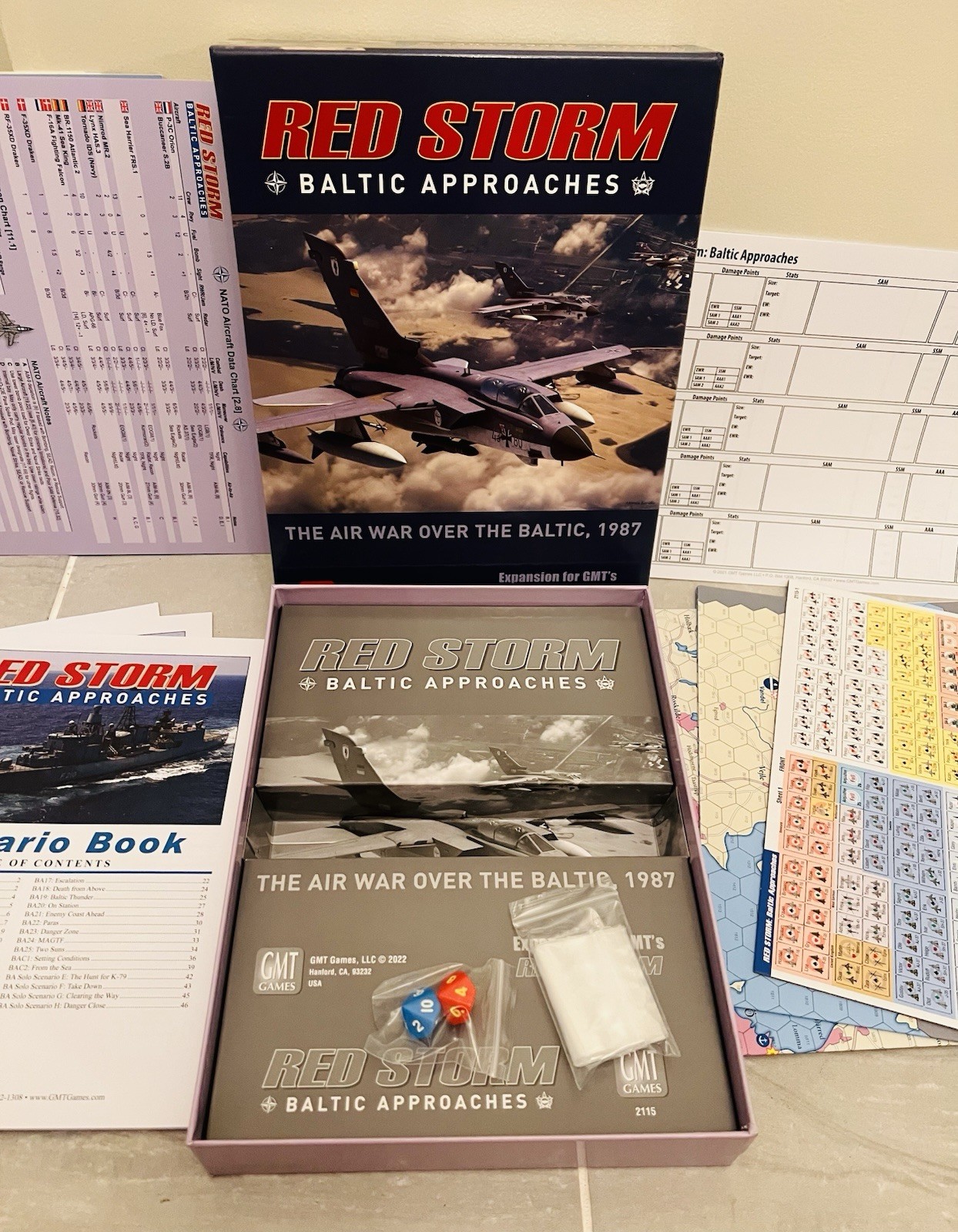 GMT Wargame Red Storm – Baltic Approaches Box VG+/NM