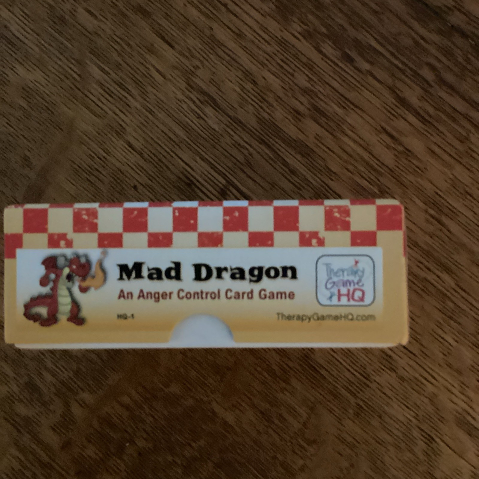 Mad Dragon Anger Control Card Game for Children 6-12 Years ADHD Therapy Game