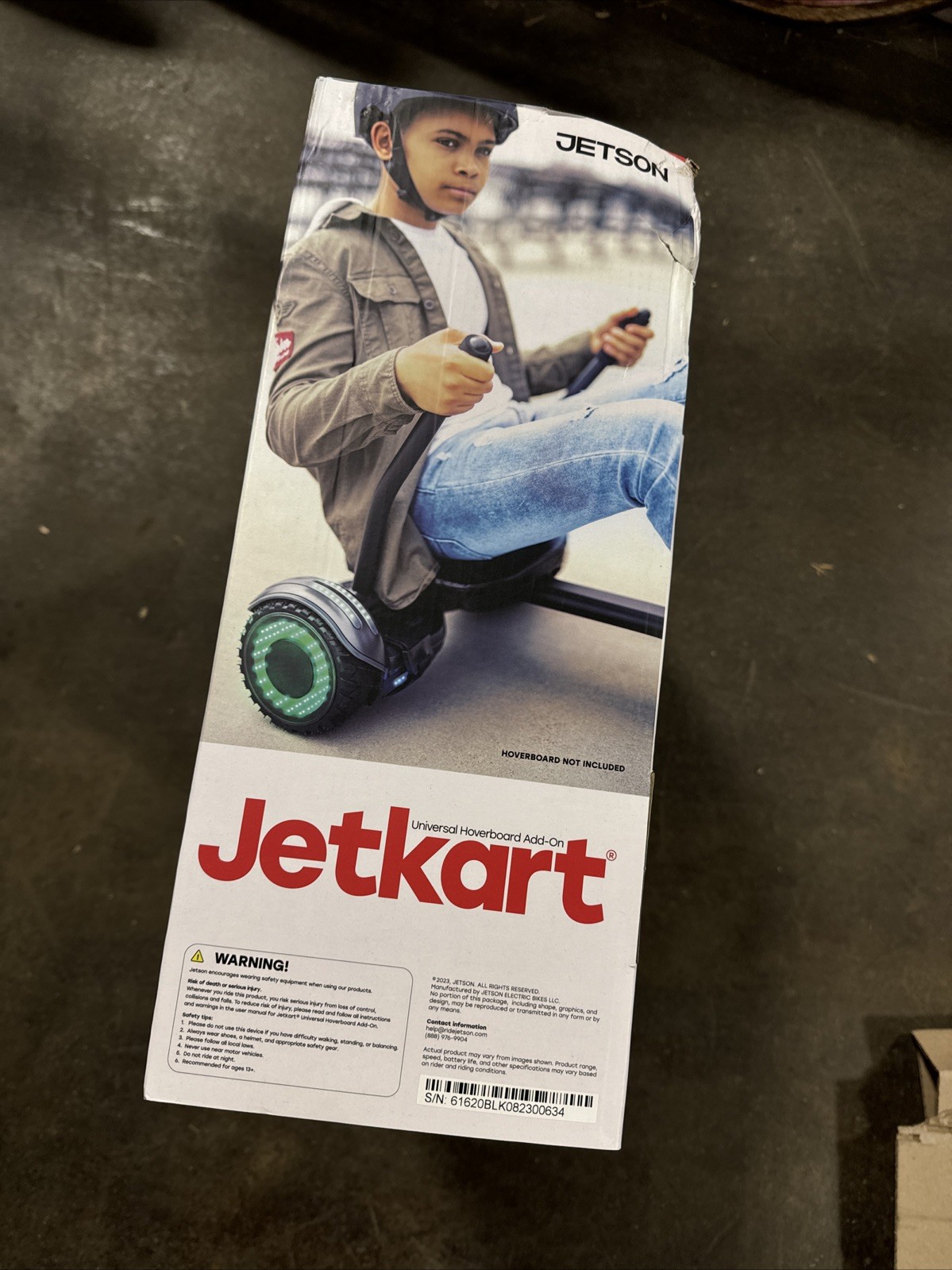 Jetson Adults Kids Seat Hoverboard Adjustable Go- JetKart Attachment