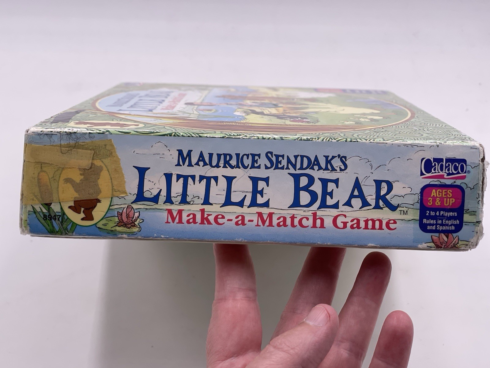 Maurice Sendak Little Bear Cadaco Make a Match Pre-School Game Complete Vtg 1999