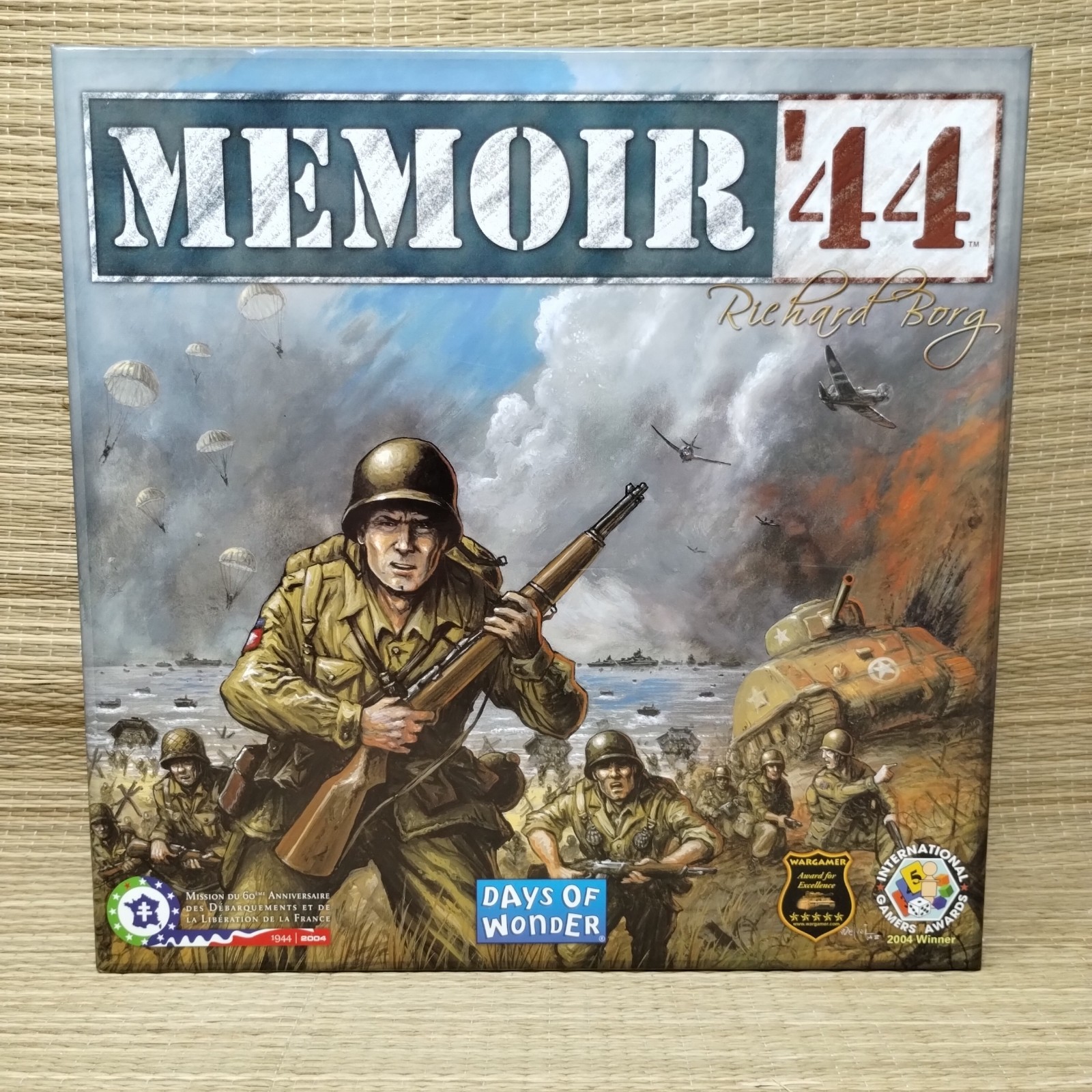 Memoir ’44 Board Game Days of Wonder Richard Borg 2006 Military 100% Complete