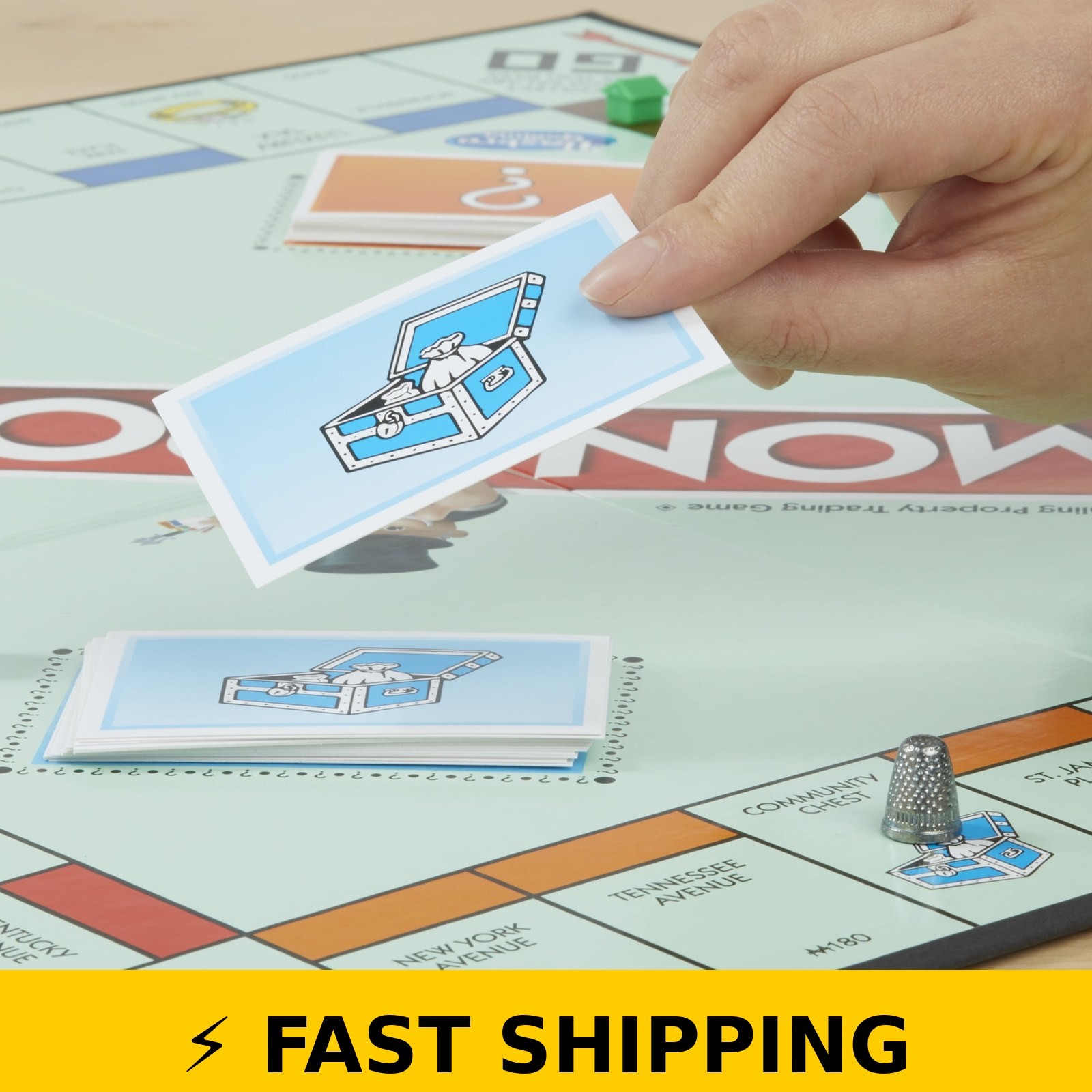 Monopoly Board Game – Family Game for 2 to 6 Players