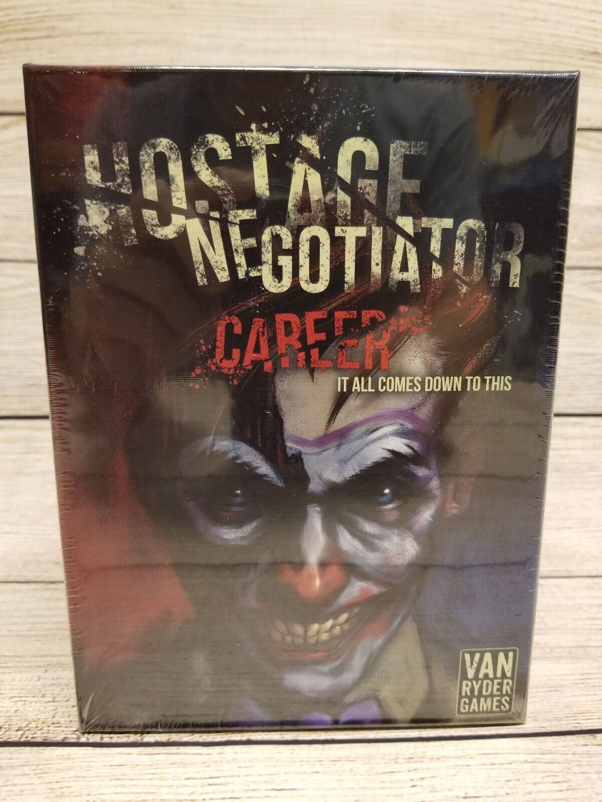 Hostage Negotiator Base + Crime Wave + Career Expansion + 12 Packs SEALED