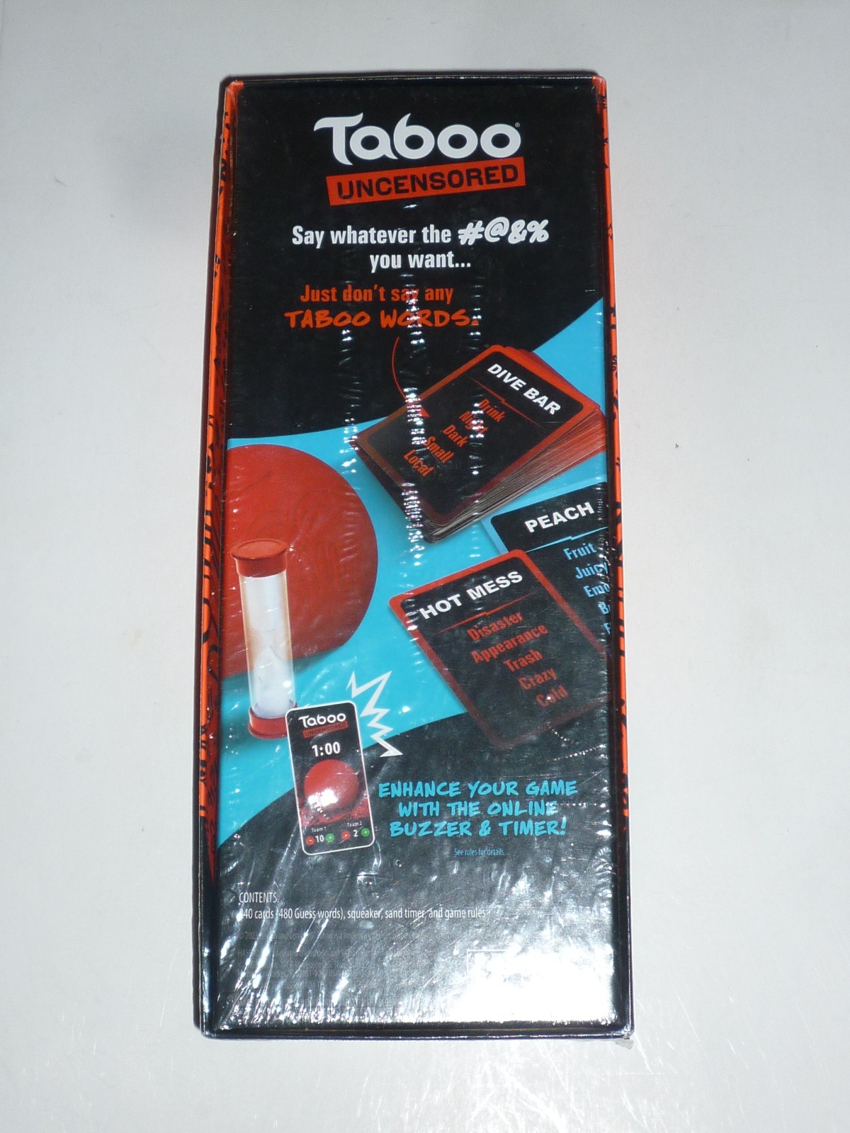 Taboo Uncensored – Hasbro – The Game of Unspeakable – Factory Sealed