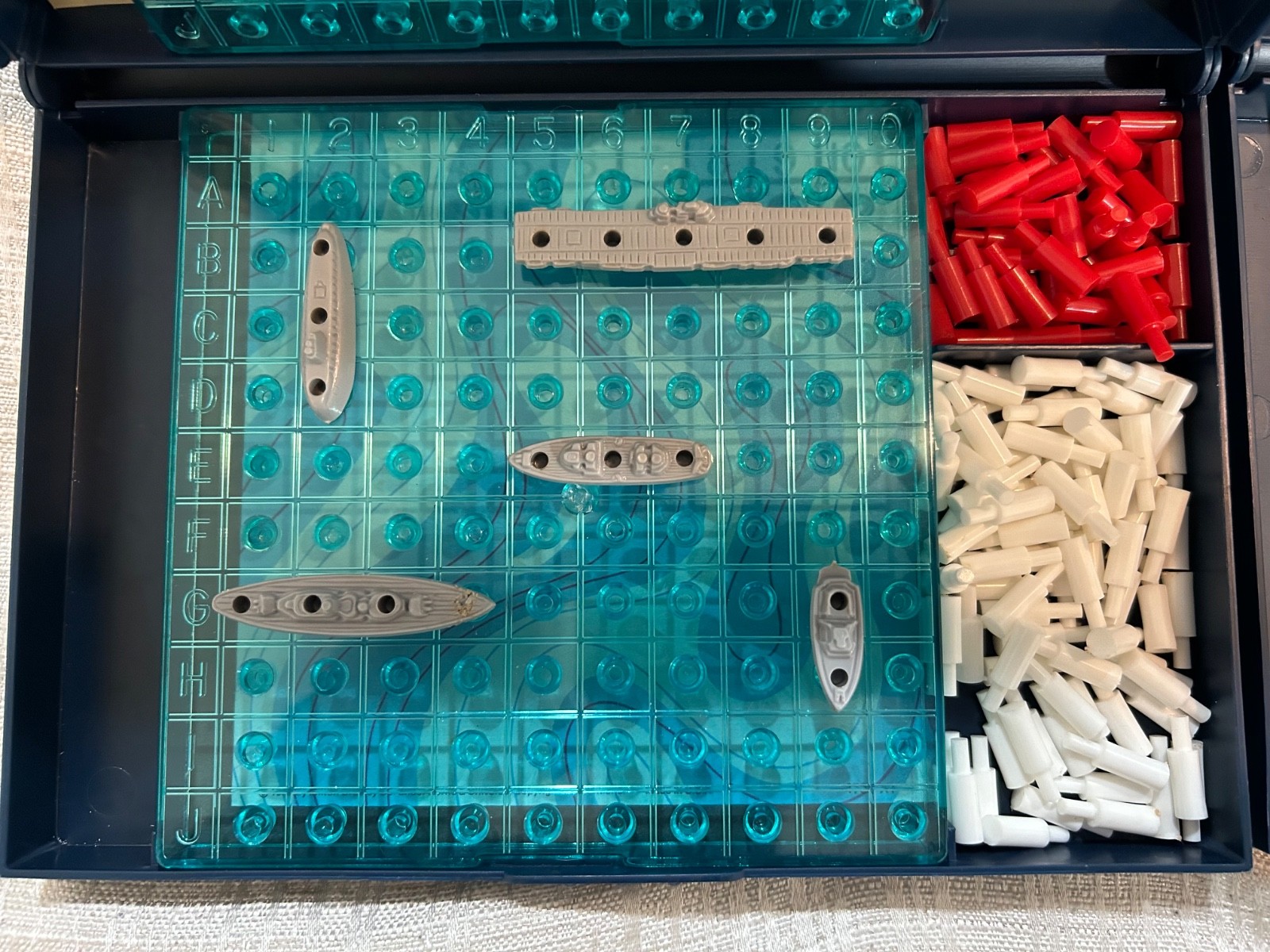 Vintage 1978 Milton Bradley Battleship – Complete Classic Naval Game USA