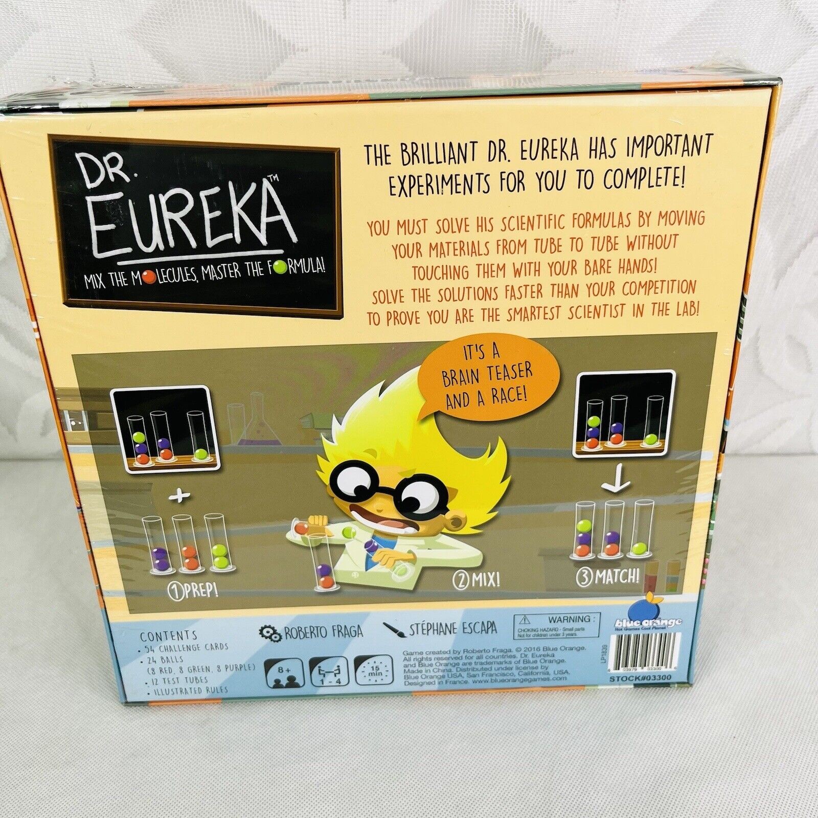 Dr. Eureka Speed Logic Game Educational Science Mix Molecules Master Formula