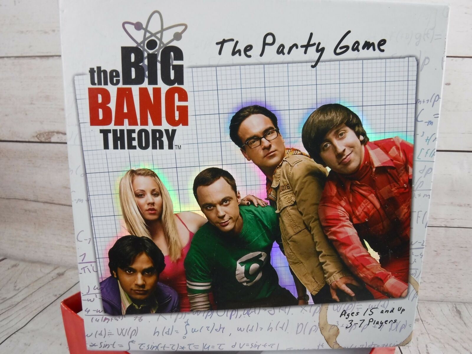 Big Bang Theory Game The Party Game 15+ 3-7 Players Cryptozoic Warner Bros