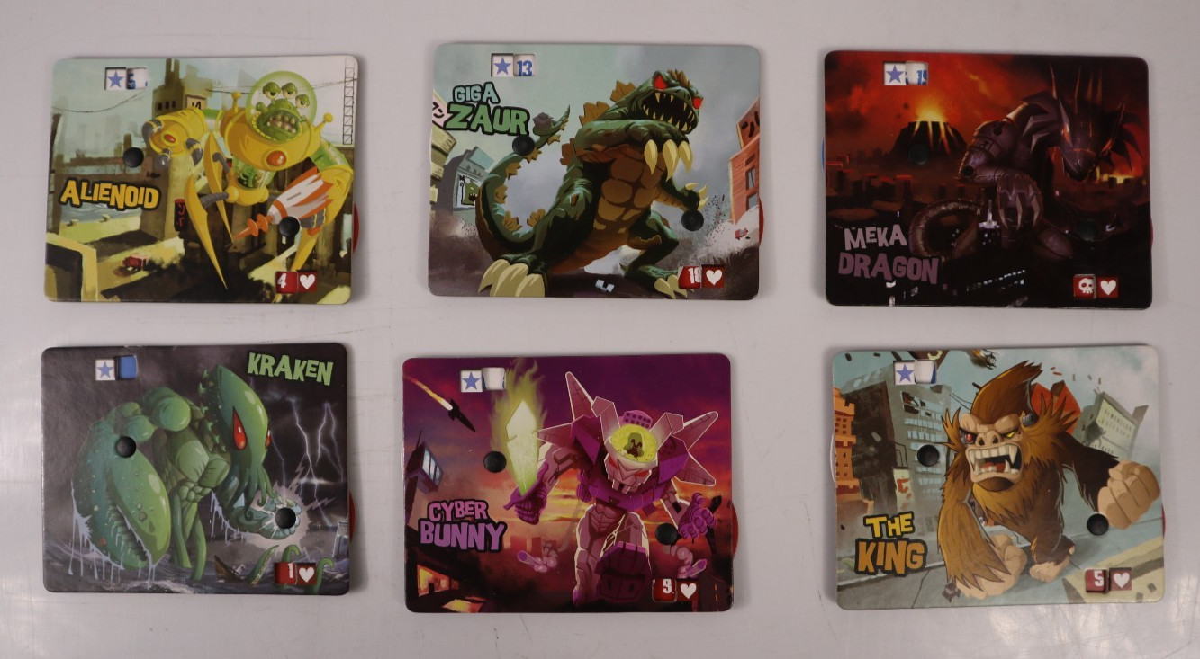 IELLO King of Tokyo Board Game Complete Open Box Richard Garfield 2014