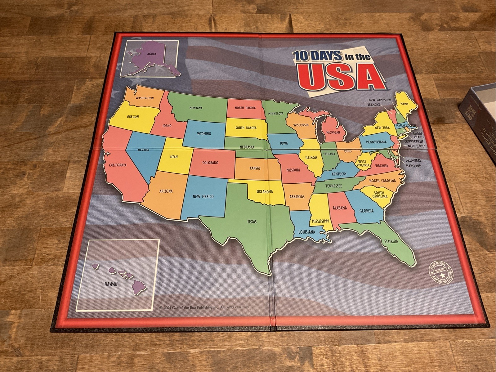 10 Days in the USA Out of the Box Complete and Used Condition