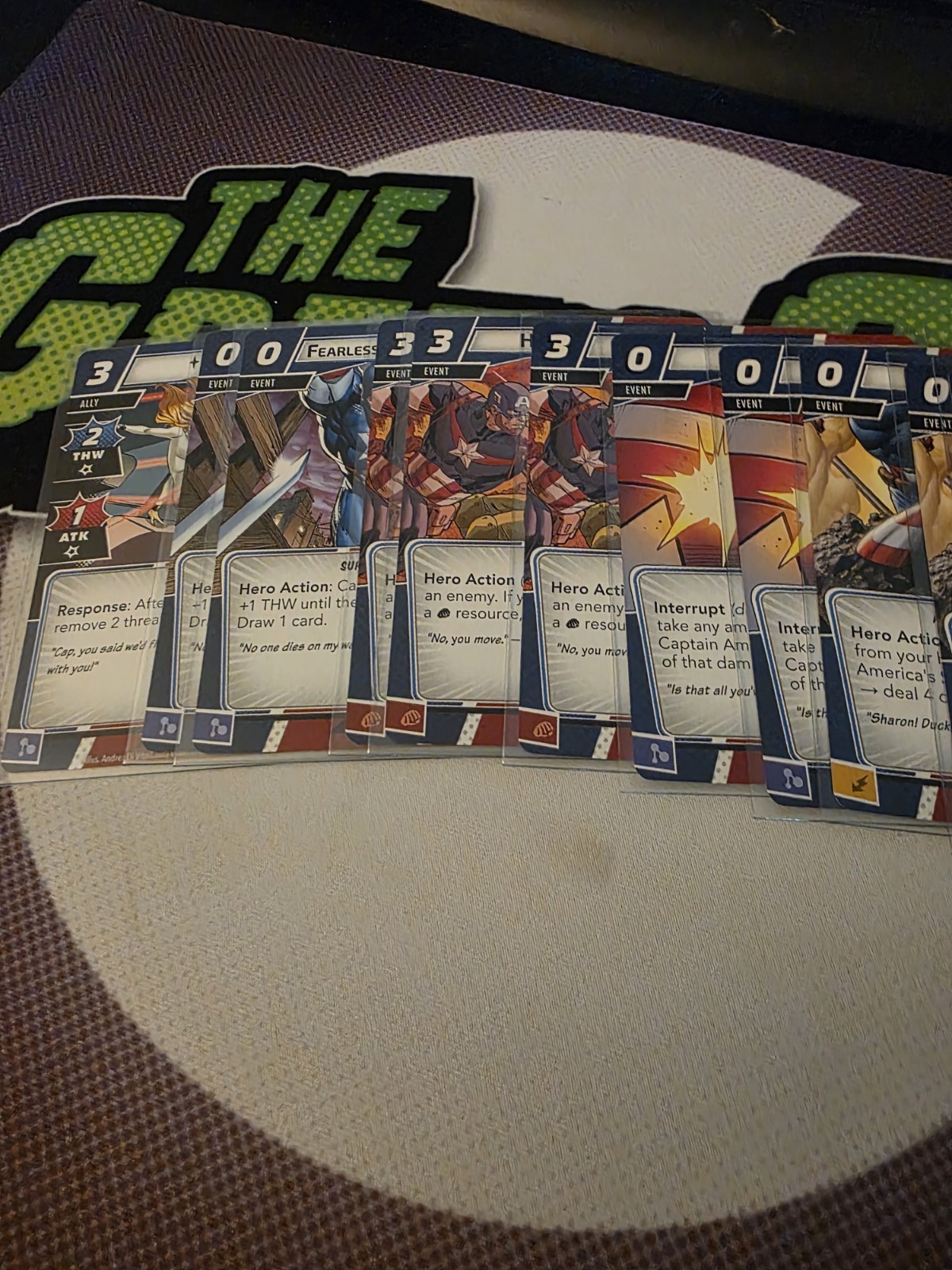 Marvel Champions LCG Captain America Hero Pack