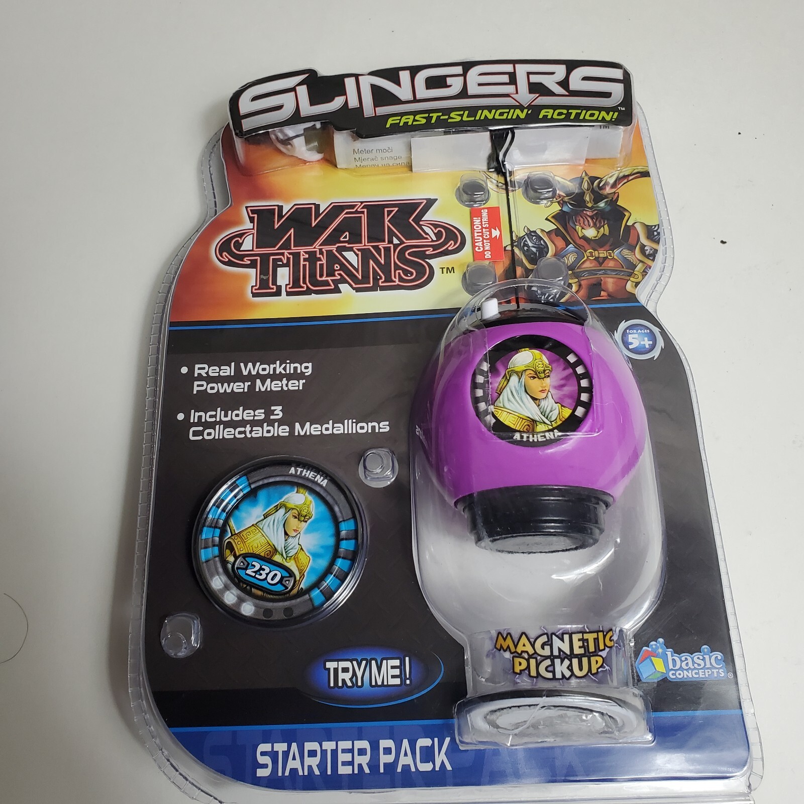 SLINGERS – WAR TITANS QUICK DRAW GAME STARTER PACK – Athena – NEW AND SEALED