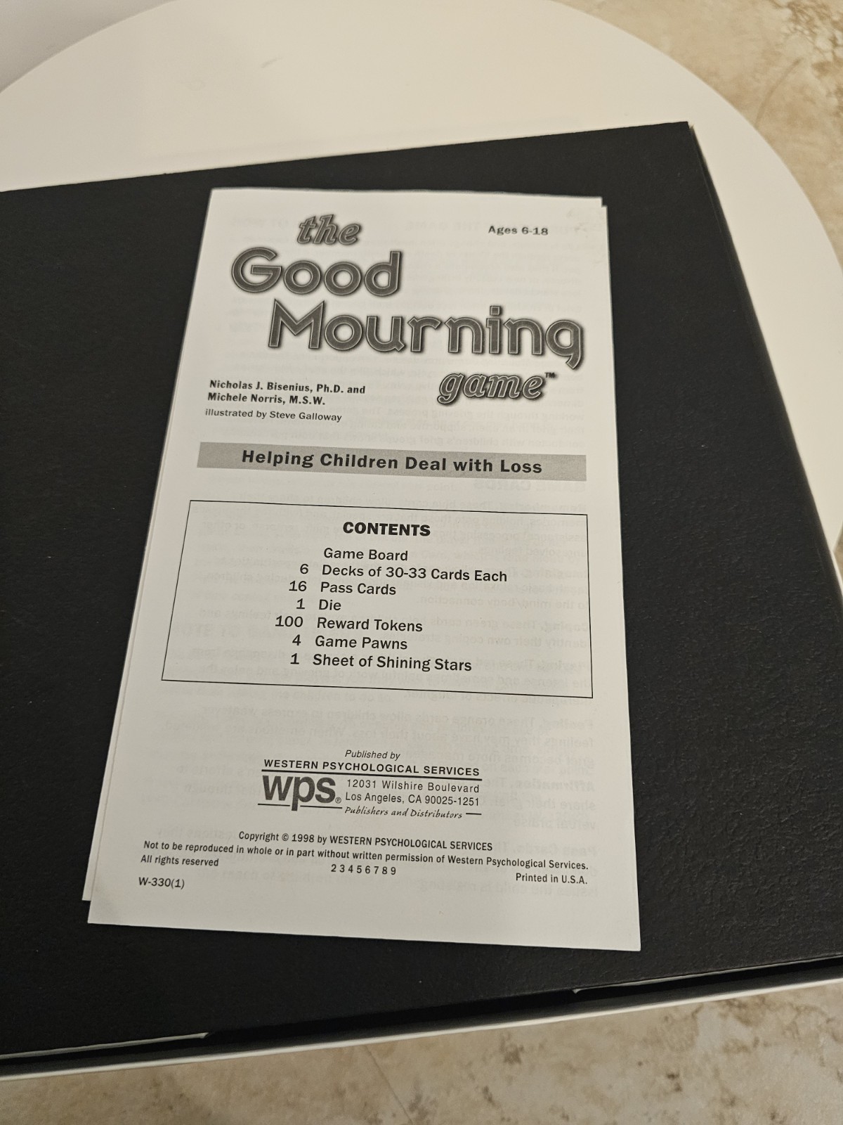 Creative Therapy “The Good Morning Game” To Help Children Deal With Loss