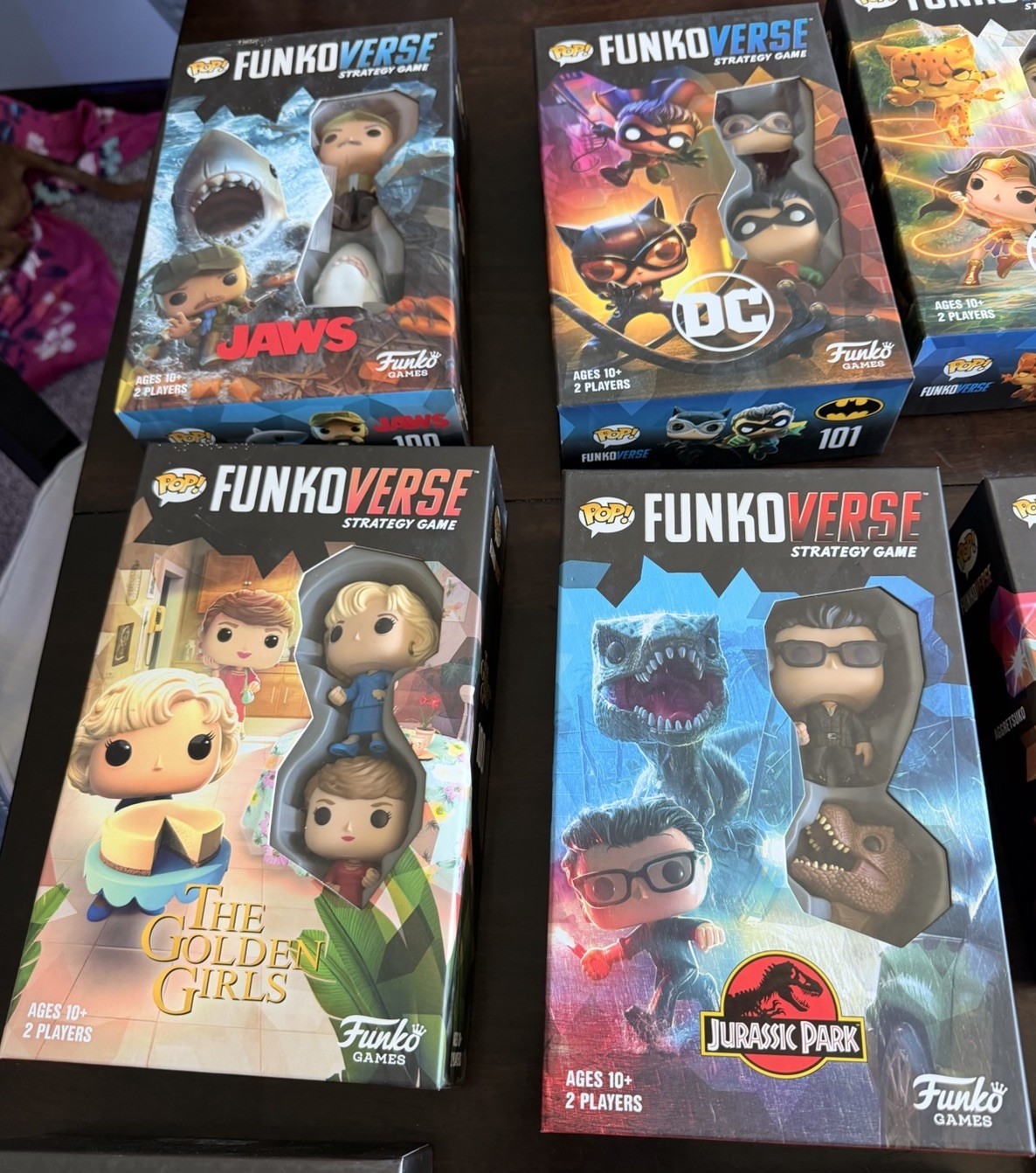 Funko POP Funkoverse Strategy Game Multiple Boxes 17/21 Sets New And Used