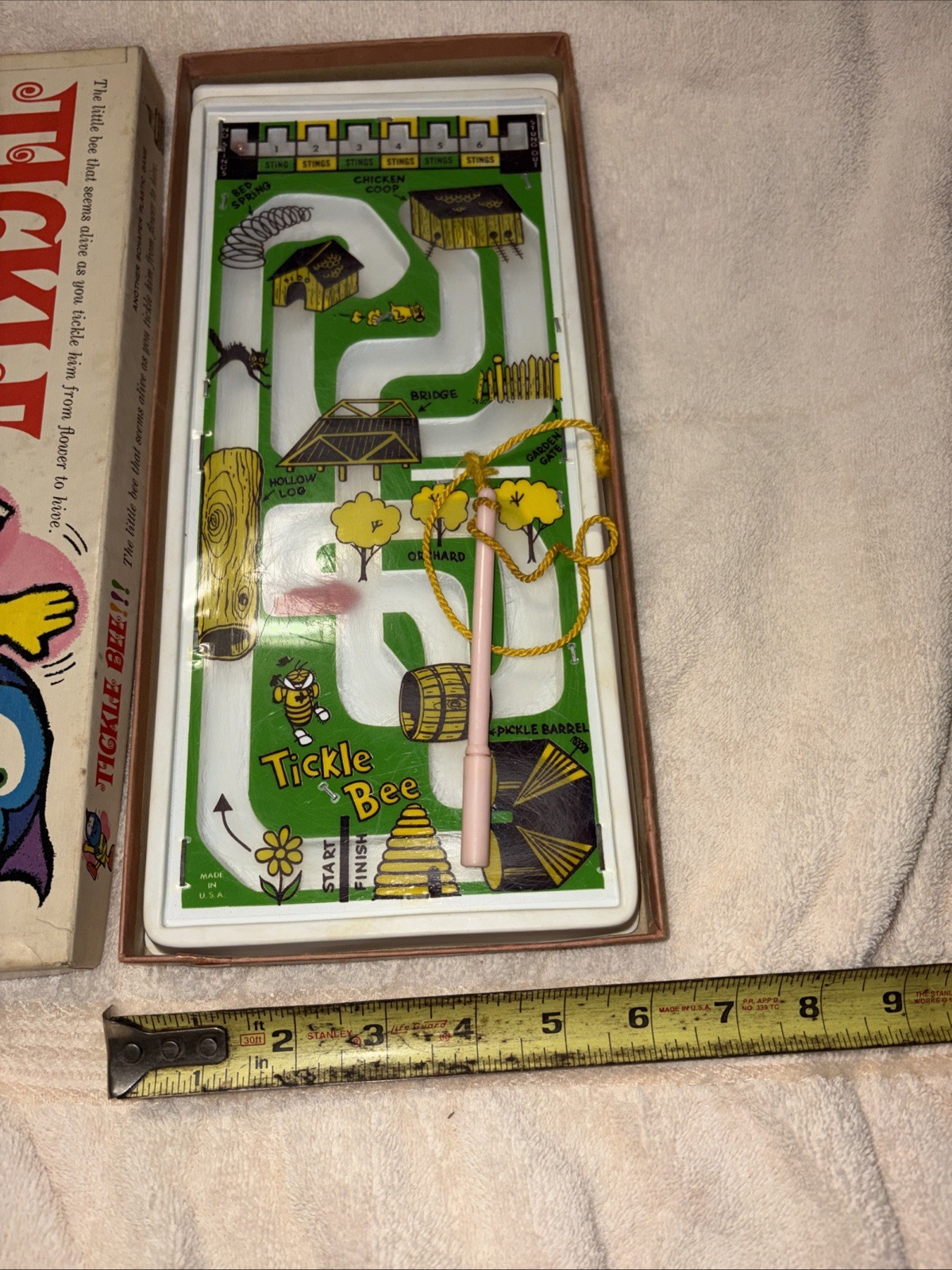 Vintage Tickle Bee!!! Game