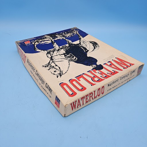 VTG Waterloo Avalon Hill Napoleonic Wargame Board Game 1962 Complete