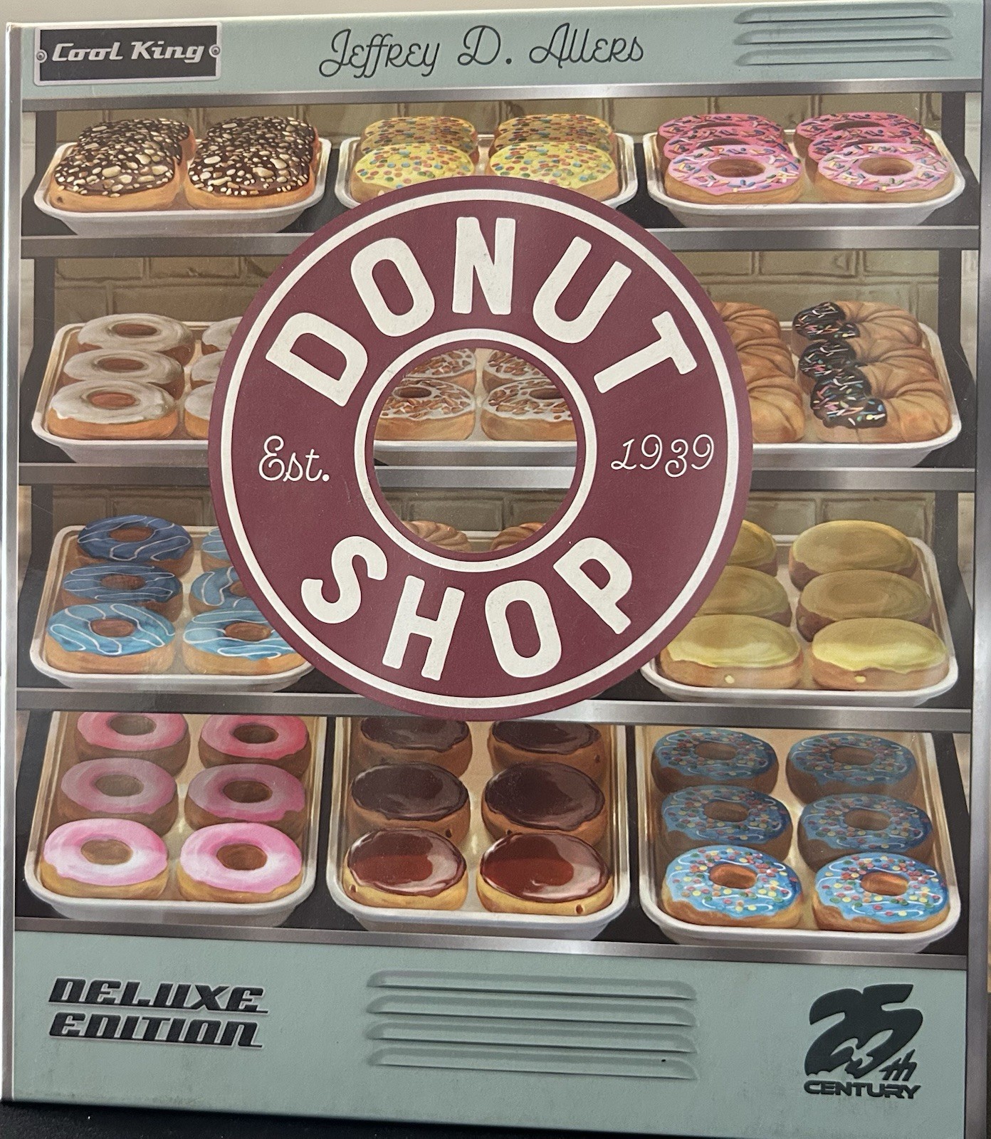 Donut Shop Board Game Deluxe Edition by 25th Century Games Complete