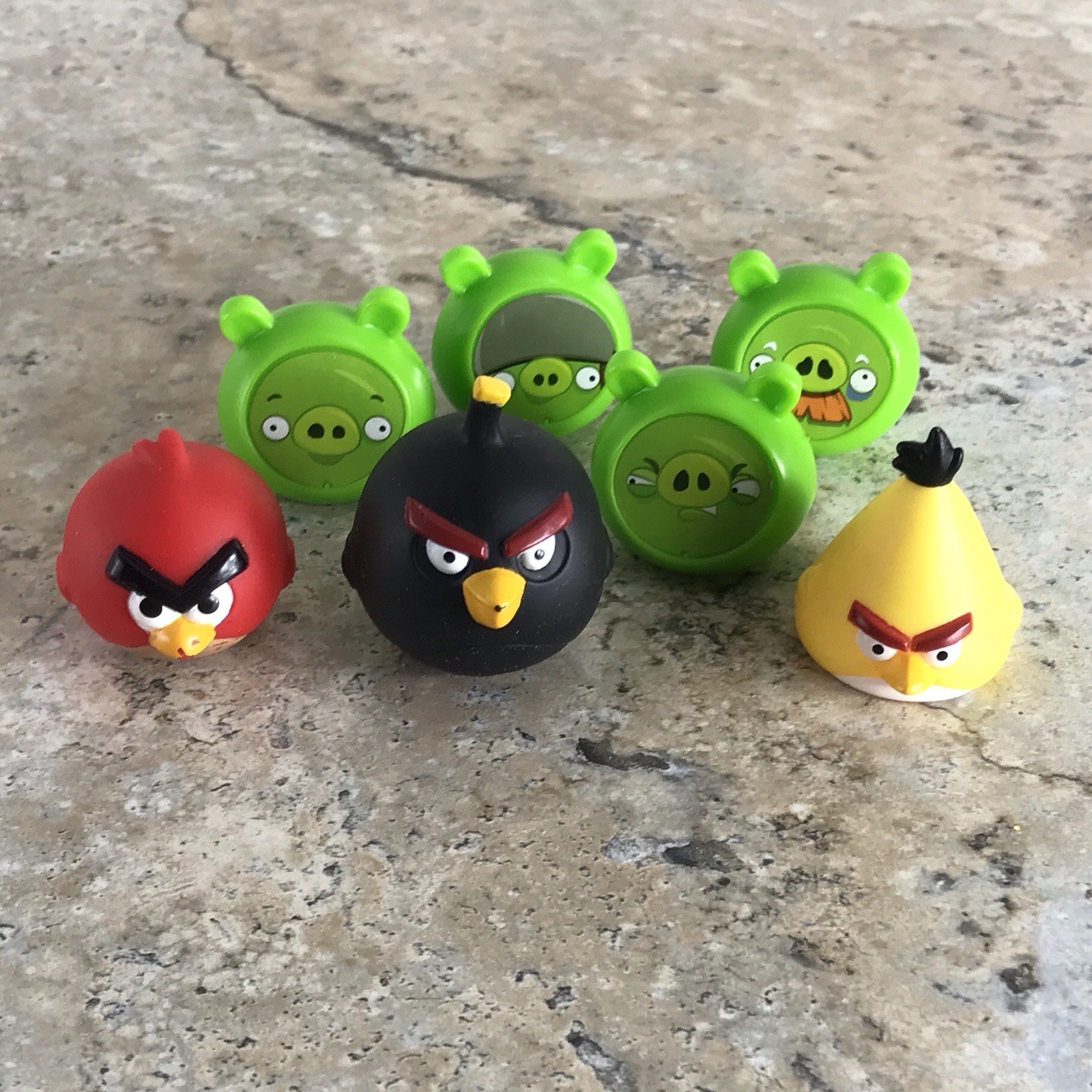 ANGRY BIRDS KNOCK ON WOOD REPLACEMENT PIECES – SET OF 7