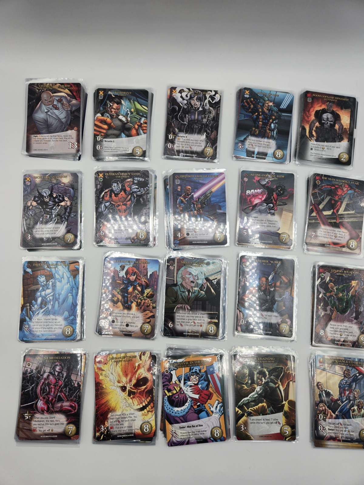 Marvel Legendary Deck Building Game Dark City Plus More !