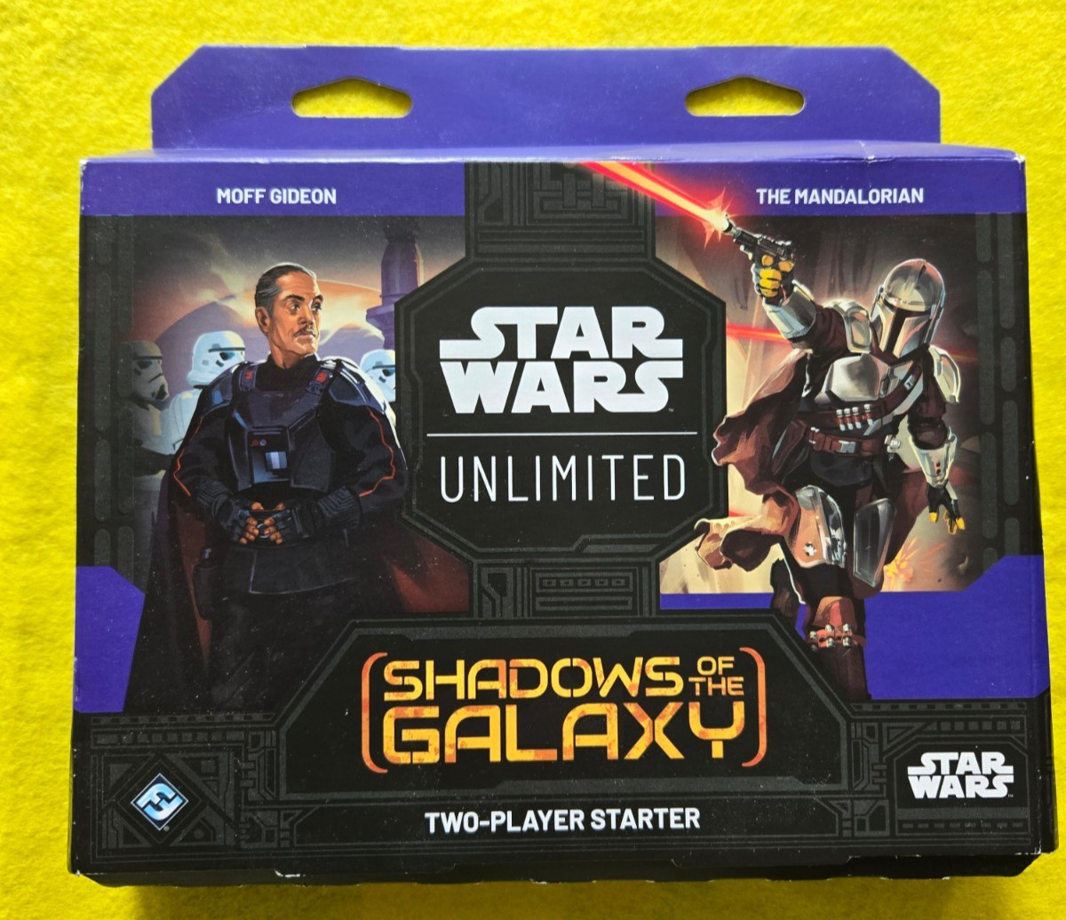 Star Wars Unlimited: Shadows of the Galaxy Two-Player Starter set, NEW, AWESOME!