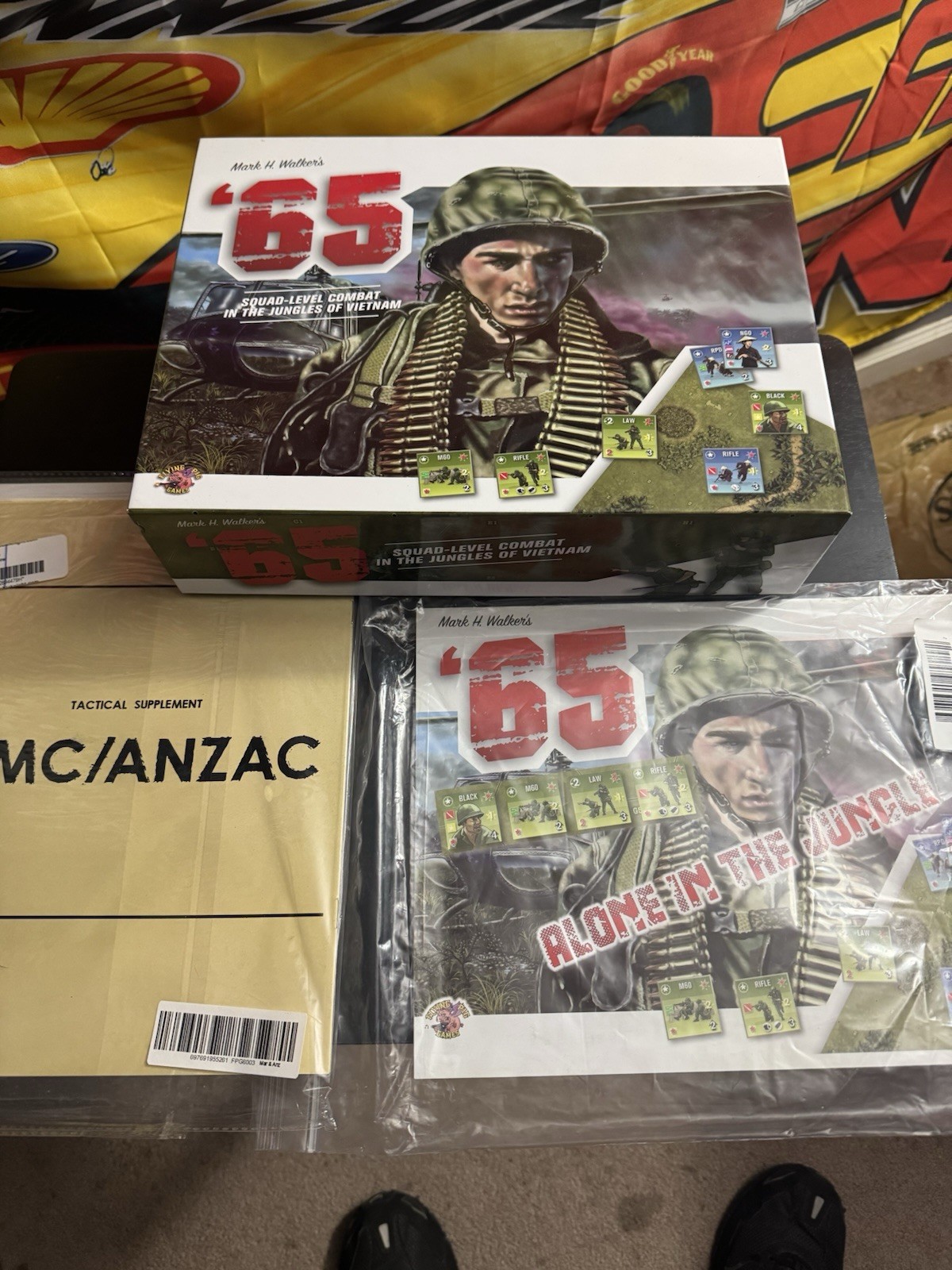 Flying Pig Games ’65: Squad Level Combat Jungles of Vietnam And Expansions