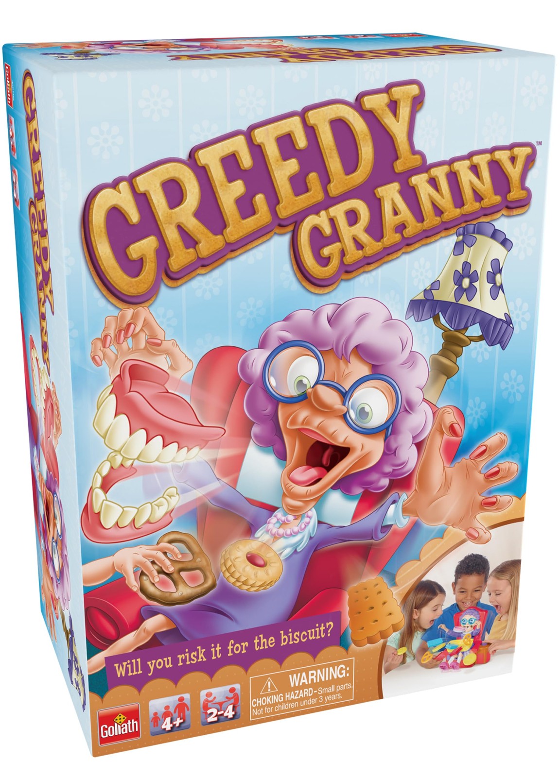 Greedy Granny Tabletop Game Fun Treat Swiping for 2 to 4 Players Ages 4 and Up