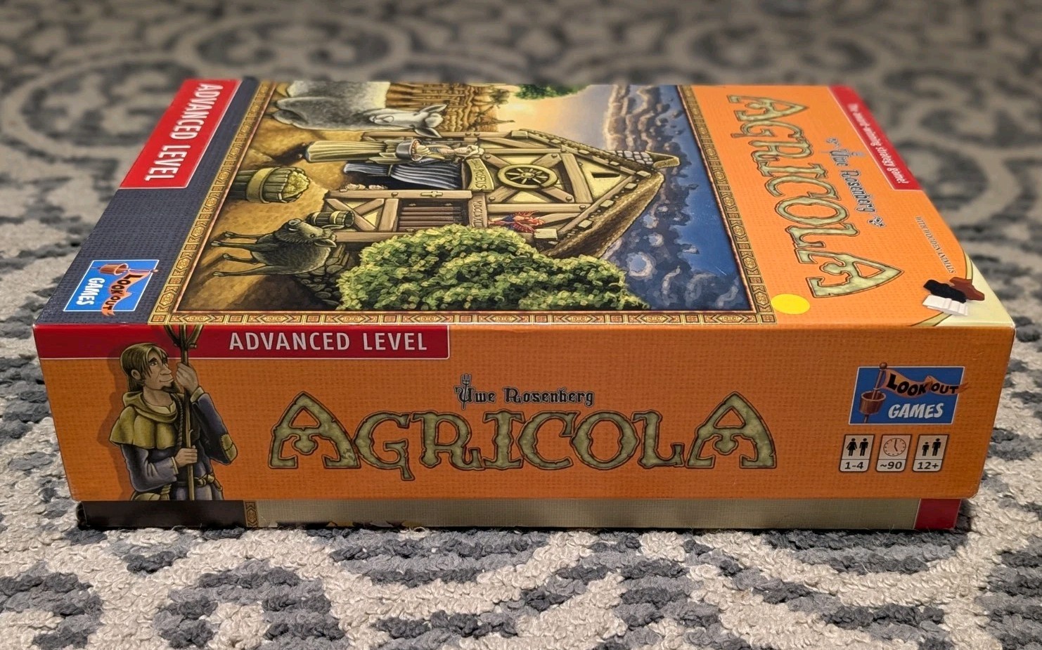 Agricola Board Game Advanced Level Open and Complete