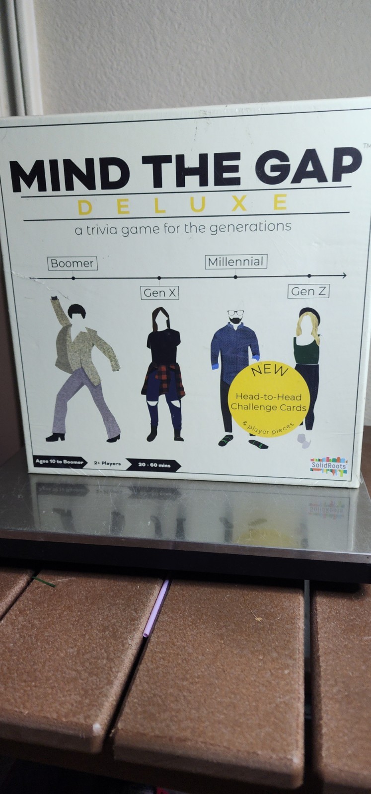Mind The Gap Board Game Trivia Game for The Generations 2020 Solid Roots Sealed
