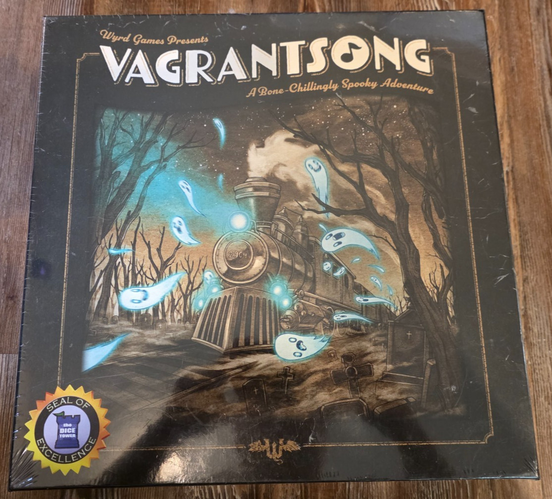 Vagrantsong – A Bone-Chillingly Spooky Adventure Board Game – Wyrd Games – New