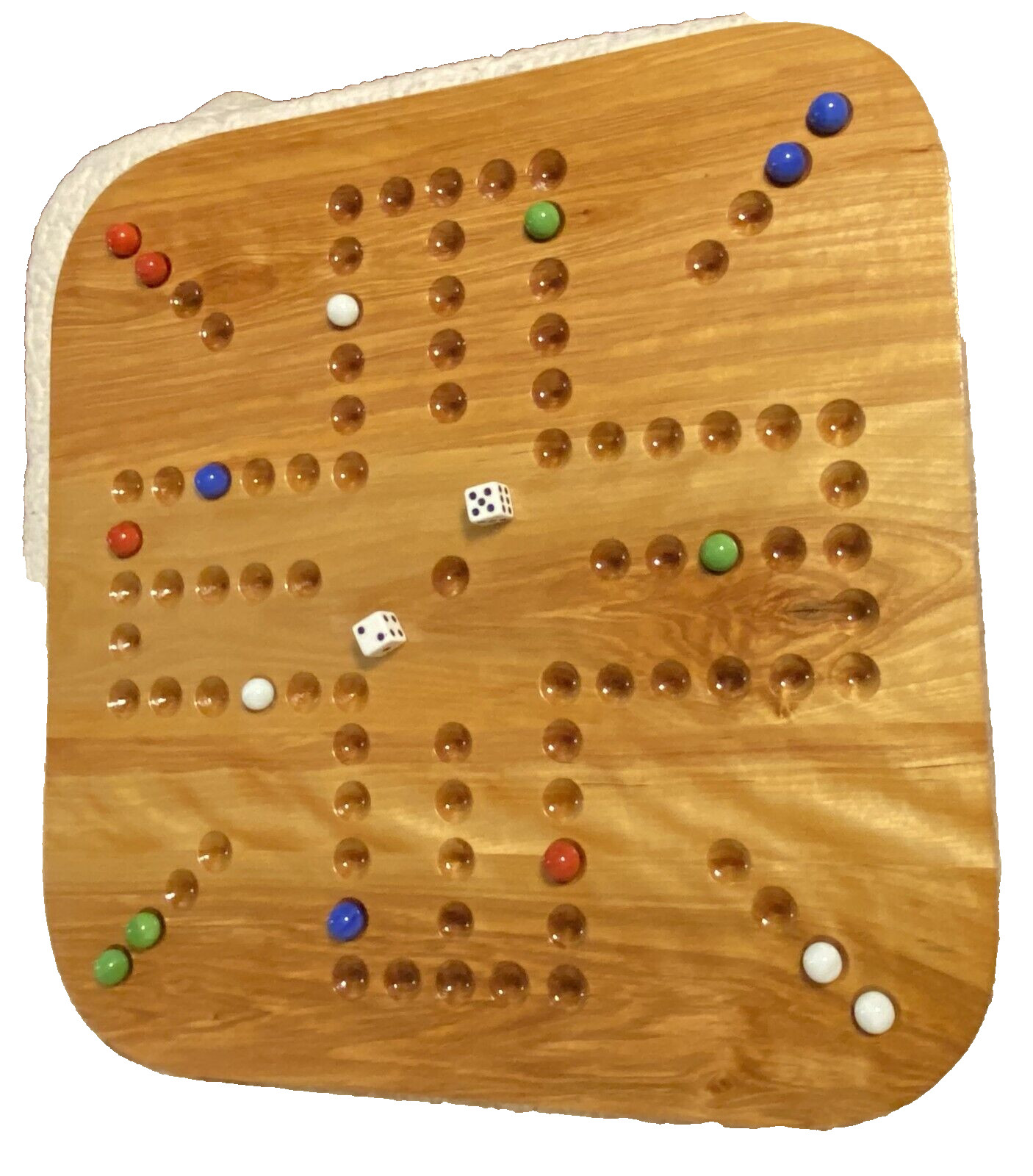 Aggravation Board , Natural CHERRY (NC-4), Four Player