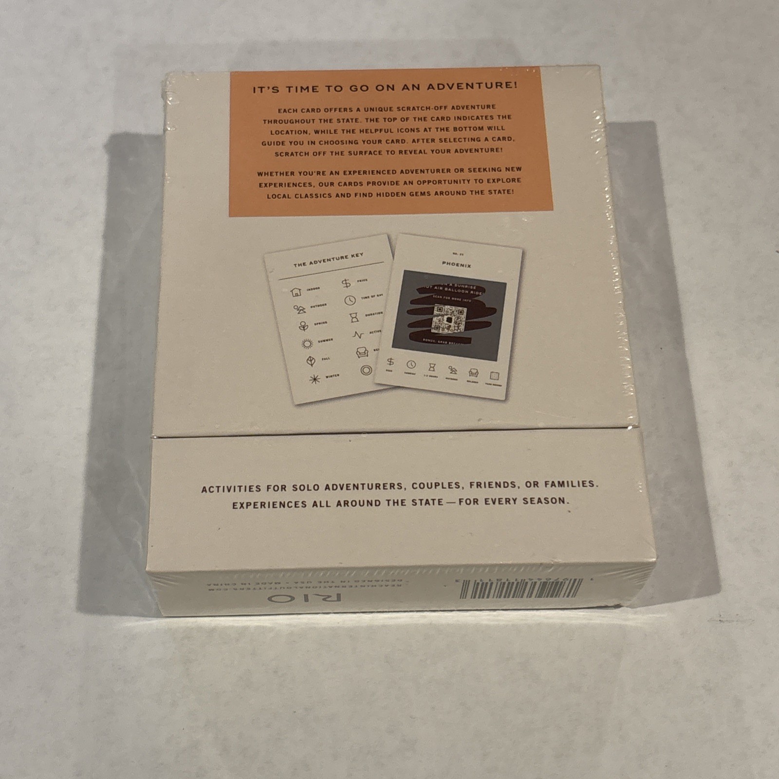 Arizona Adventure Bucket List 50 Scratch-Off Cards for Outdoor Activity SEALED