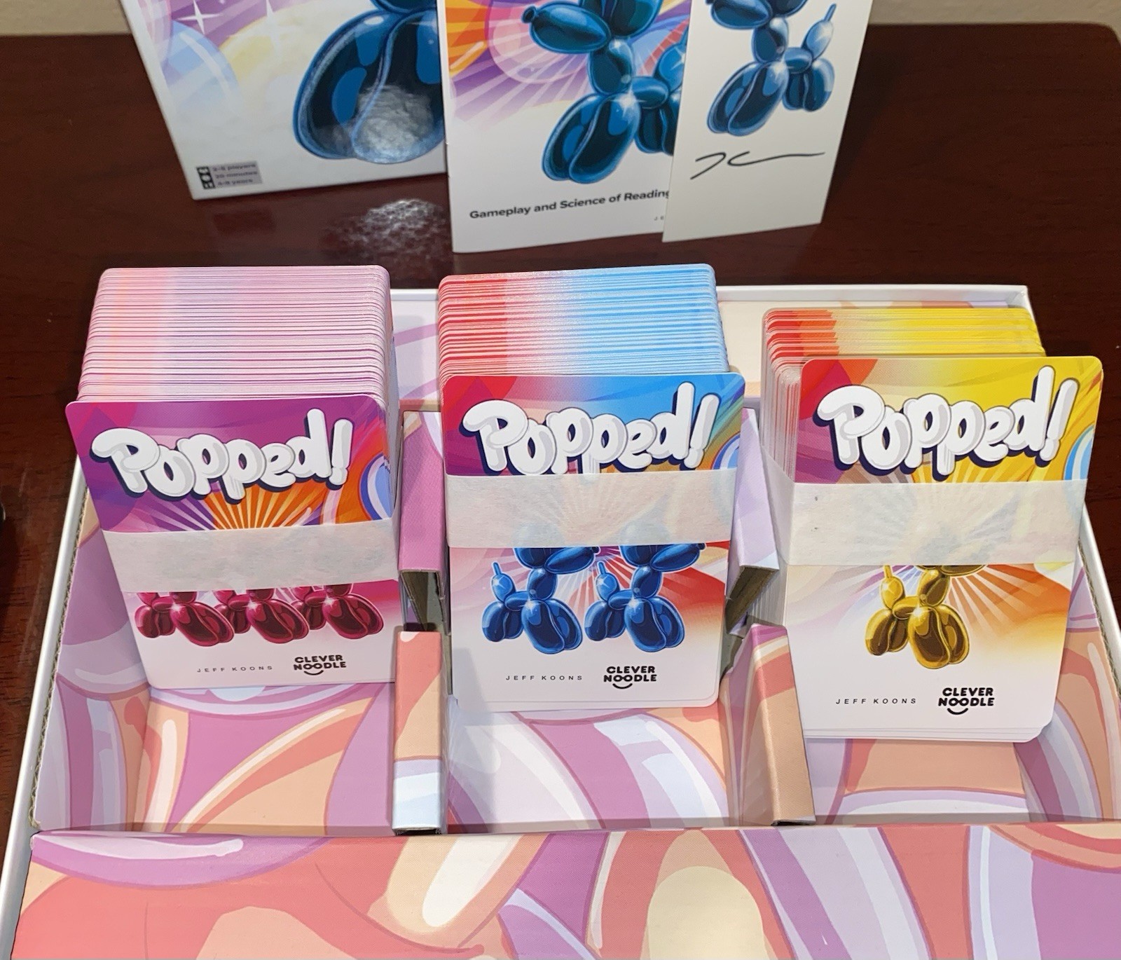 Popped The Reading Game Starring Balloon Dog Jeff Koons Clever Noodle 2024